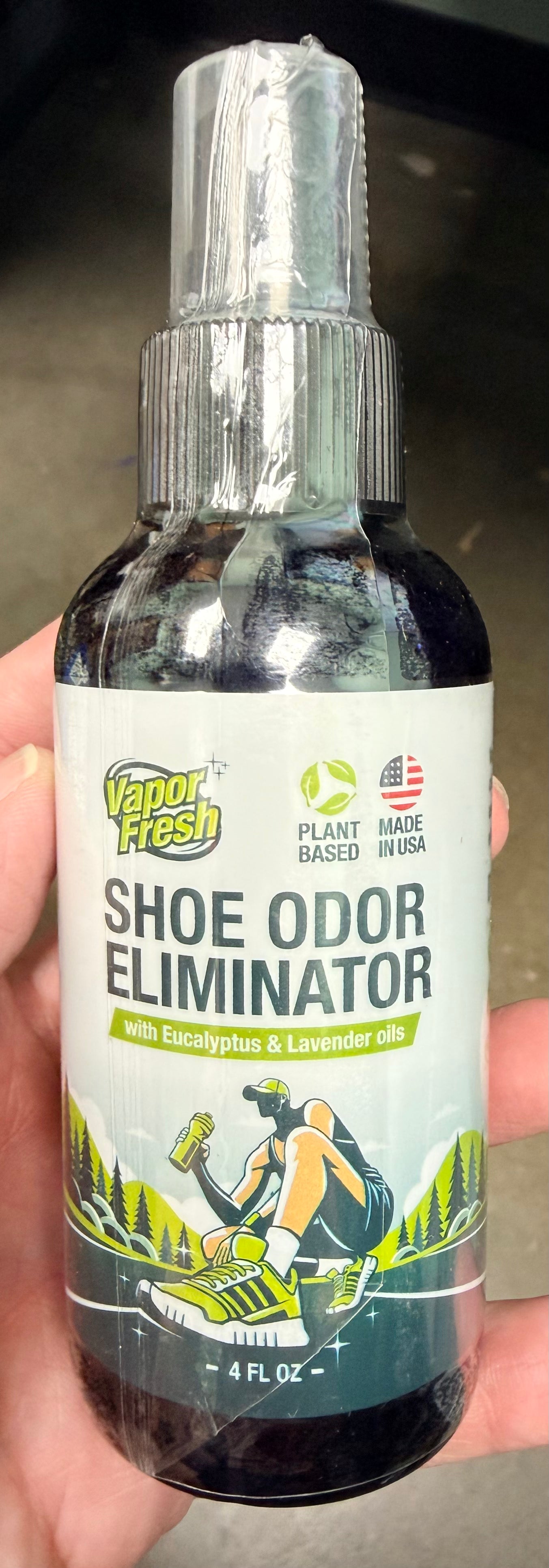 Vapor Fresh Shoe Deodorizer Spray, Eucalyptus Lavender, 4oz (1 Pack)