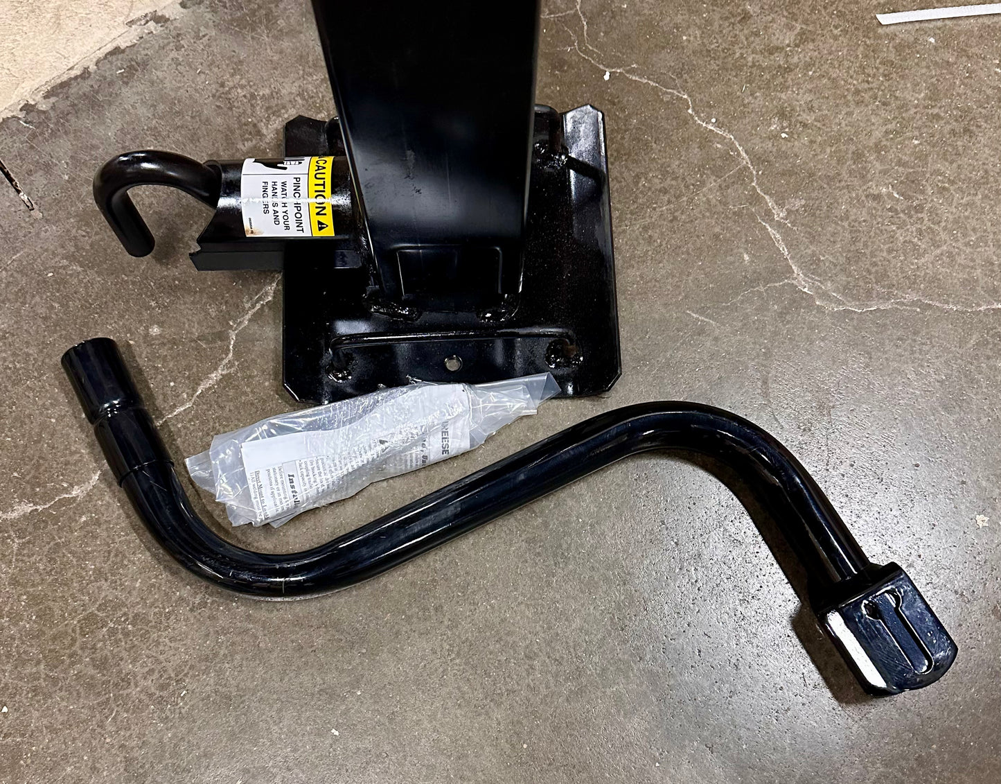 Reese Pro Series 1400980376 Square Trailer Jack, No Mount, 12,000 lbs. Support Capacity, Sidewind, Weld-On, 12-1/2 Inch Travel (G878)