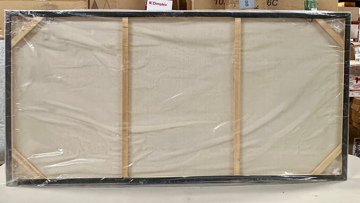 Funaluz Feather Dove Bird Large Wall Art White and Gray Peaceful
Bird Flying (L1183)