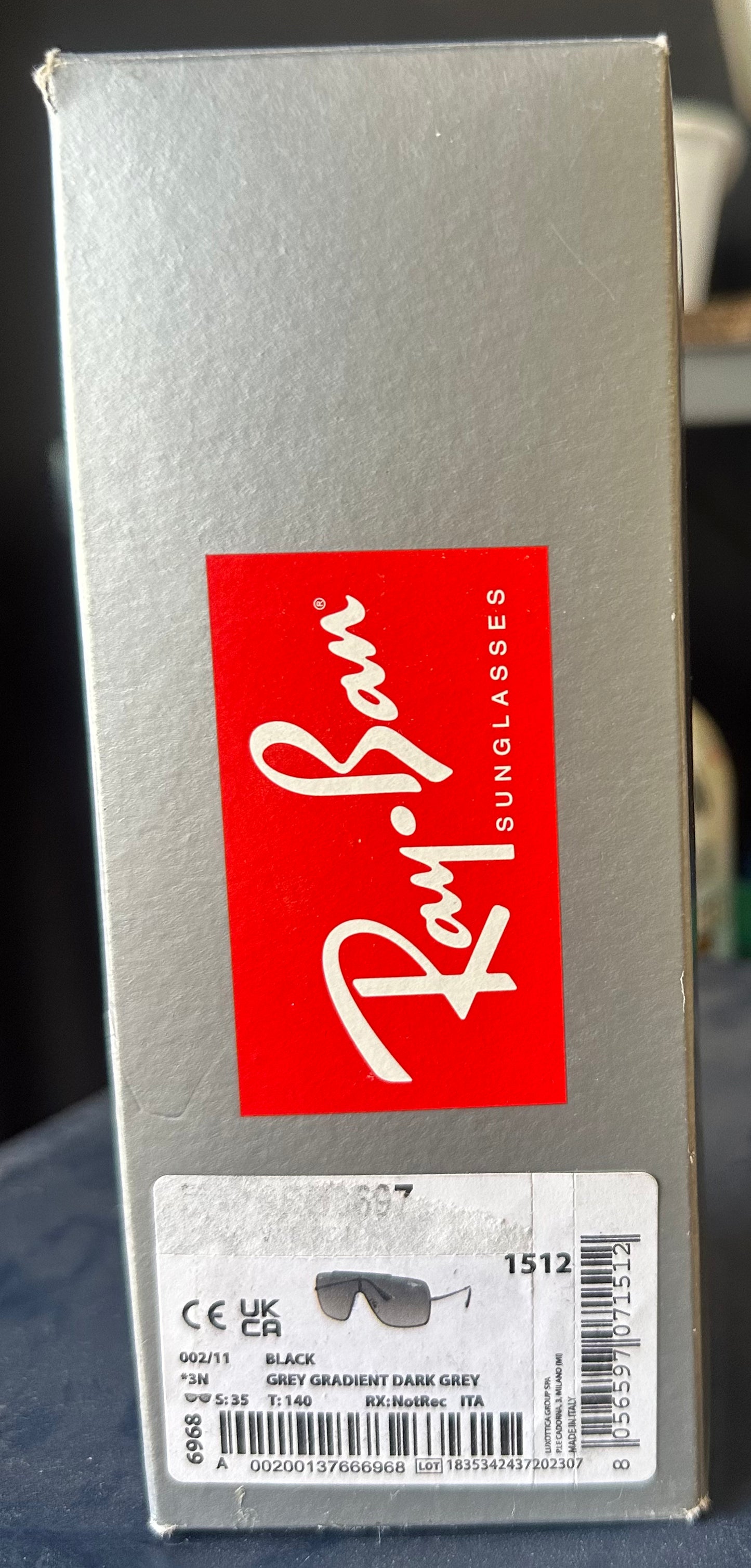Ray-Ban RB3697 Wings Ii Square Sunglasses