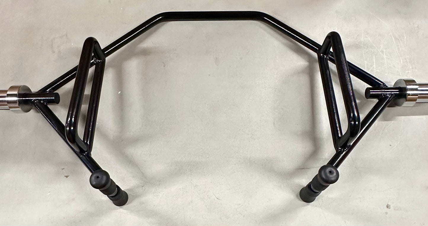 Olympic 2-Inch Hex Weight Lifting Trap Bar with Long and Rotating Sleeves, 500-Pound Capacity, Open and Close Design (W490)