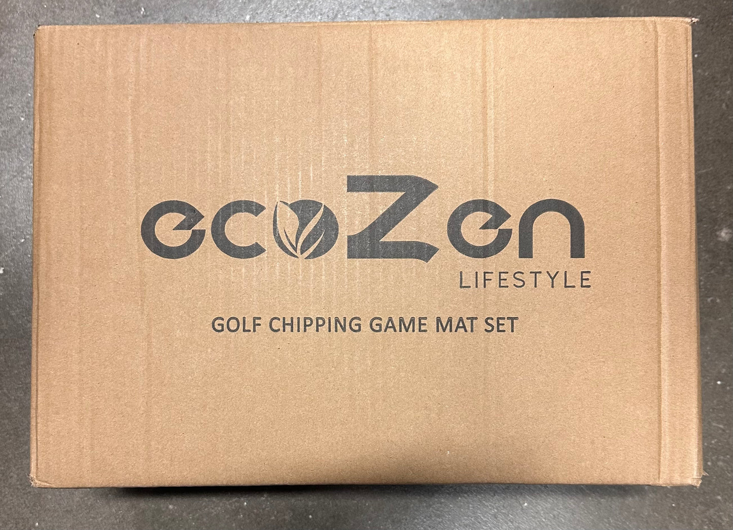 Ecozen Golf Chipping Game Set with Turf Mat, Club, Balls, Carry Bag