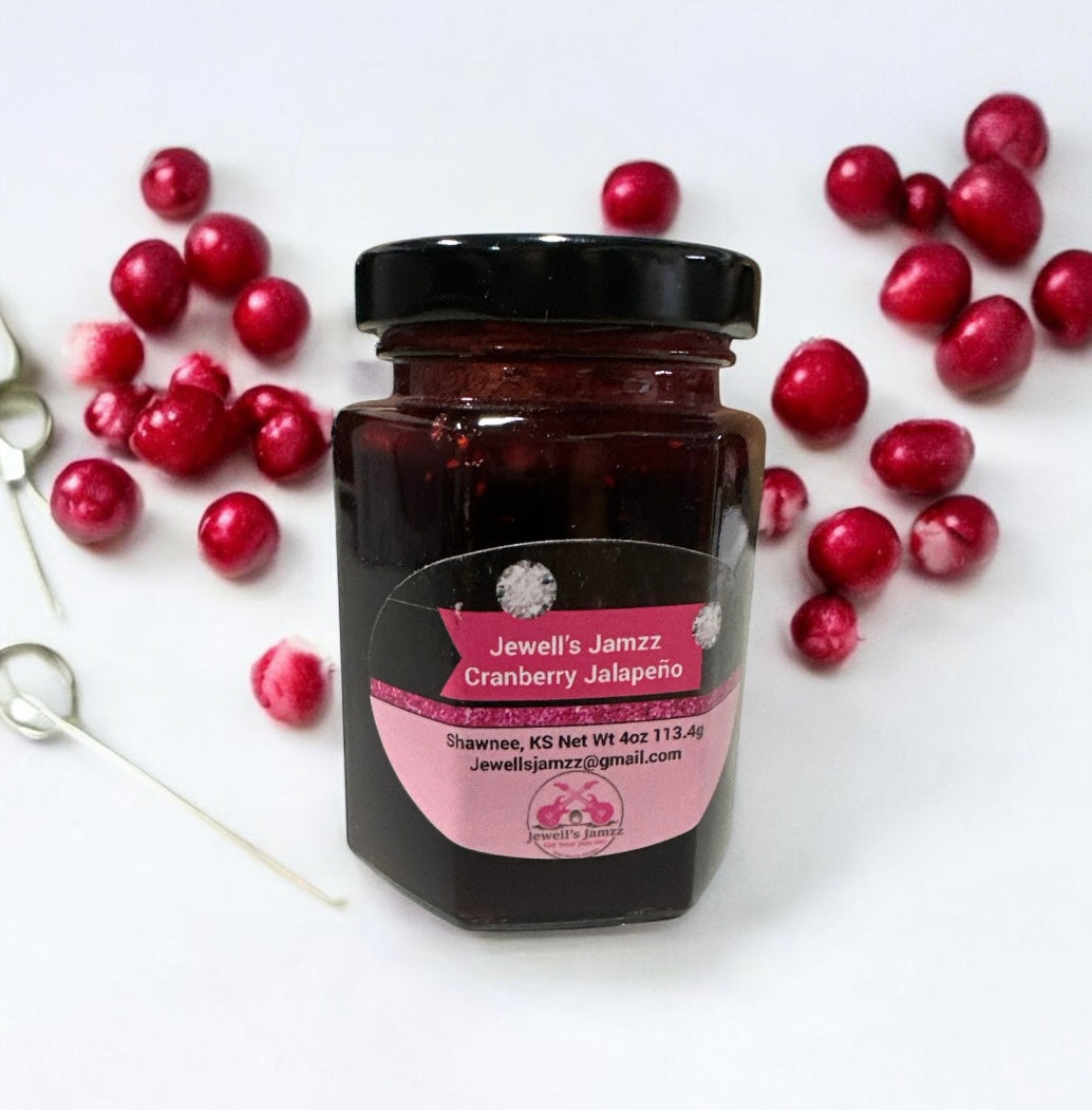 JEWELL’s JAMZ Cranberry Jalapeño
