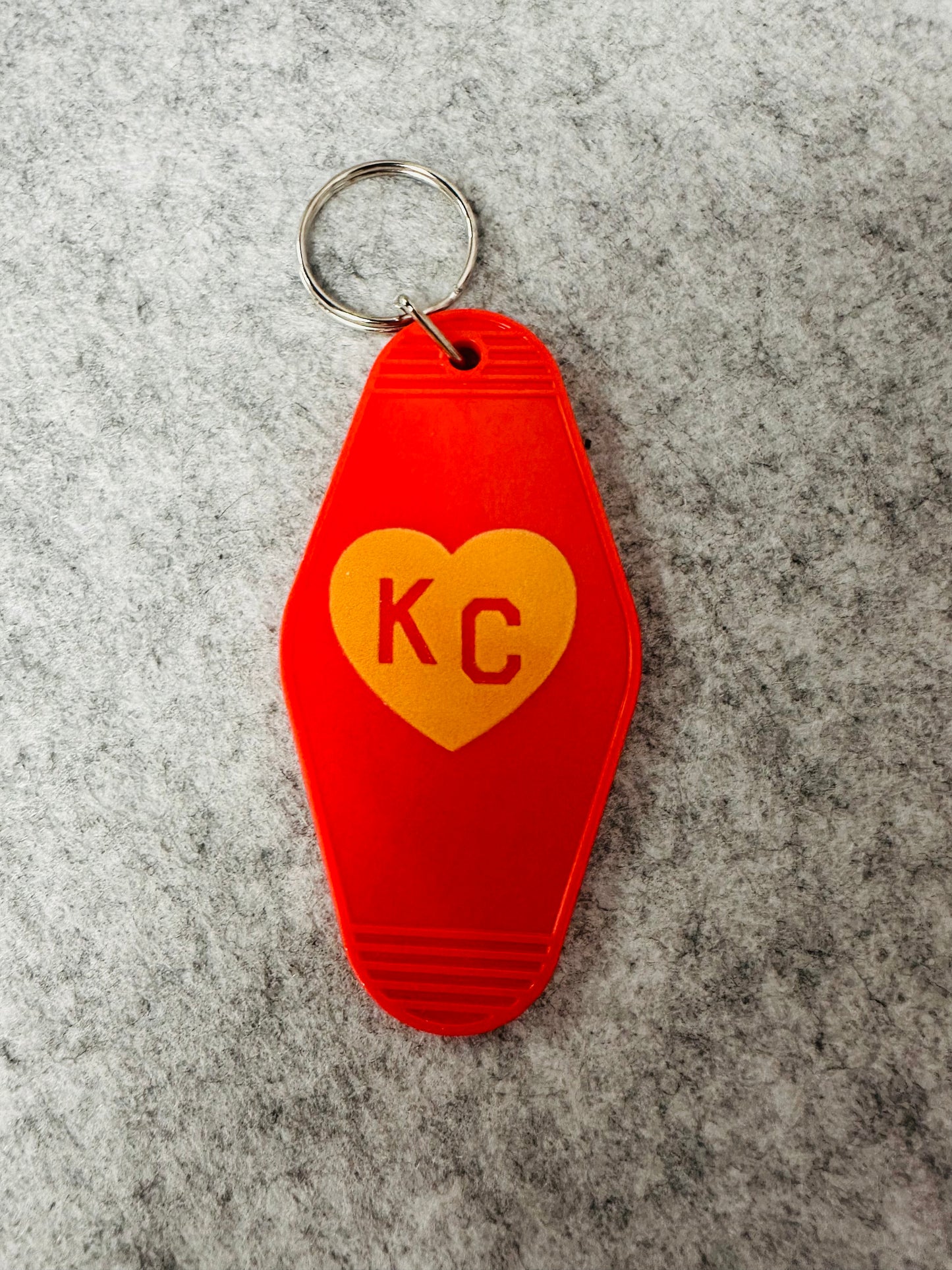 Hotel Key Chain Red Heart KC