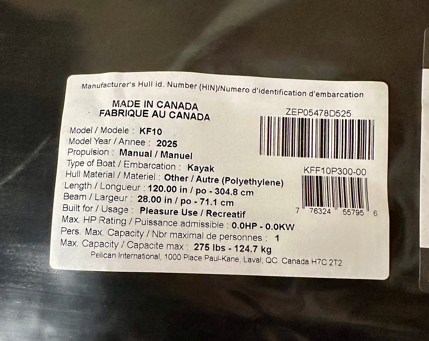 Pelican Argo 100X - Recreational Sit in Kayak - Lightweight Patented Ram-X™ Material - Ergoform™ Seating System - 10 ft (W523)