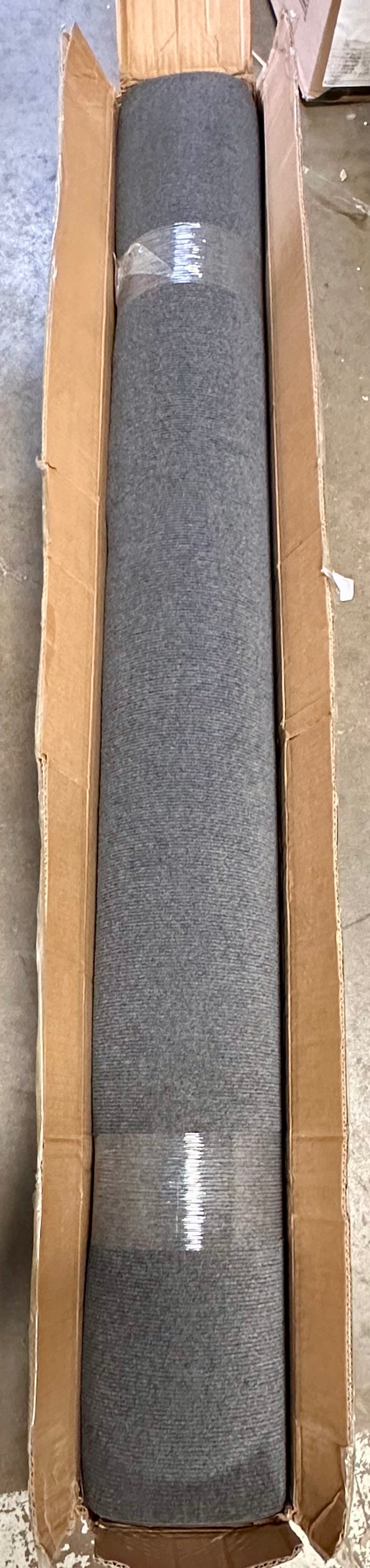 New - 6' x 18' Marine Carpet Smoke Grey Outdoor Rug For Patio/Porch/Deck/Boat (G632)