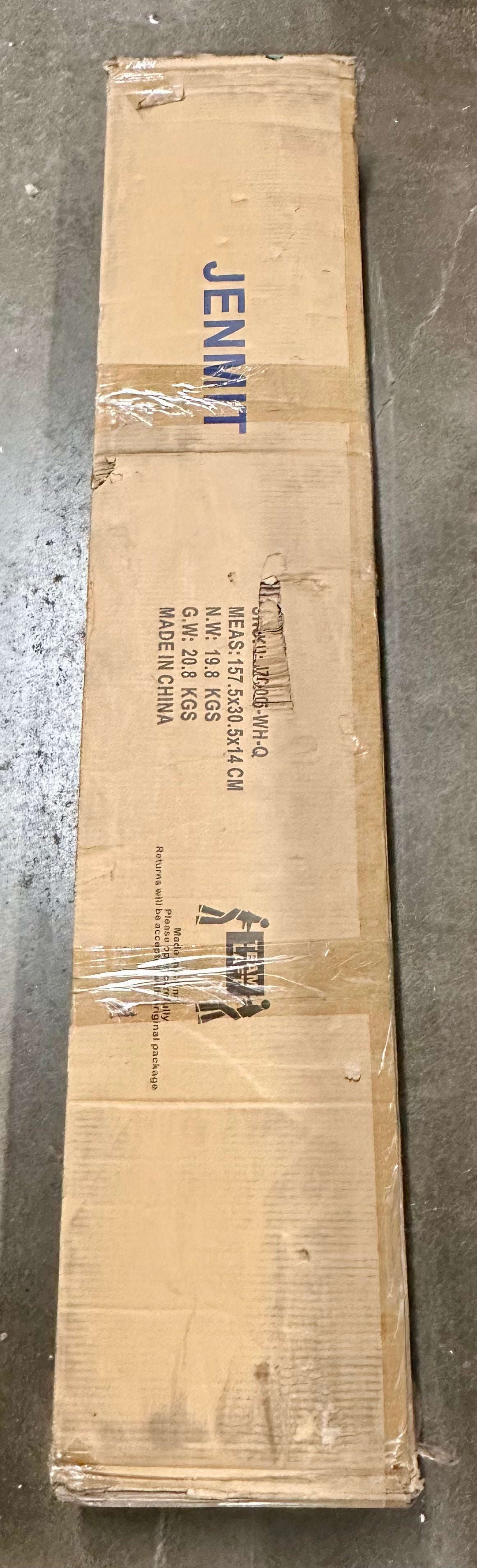 Queen Size Bed Frame with Headboard,Charging Station, Metal Platform, Under-Bed Storage, No Box Spring Needed, Noise Free, Easy Assembly, White (B1165)