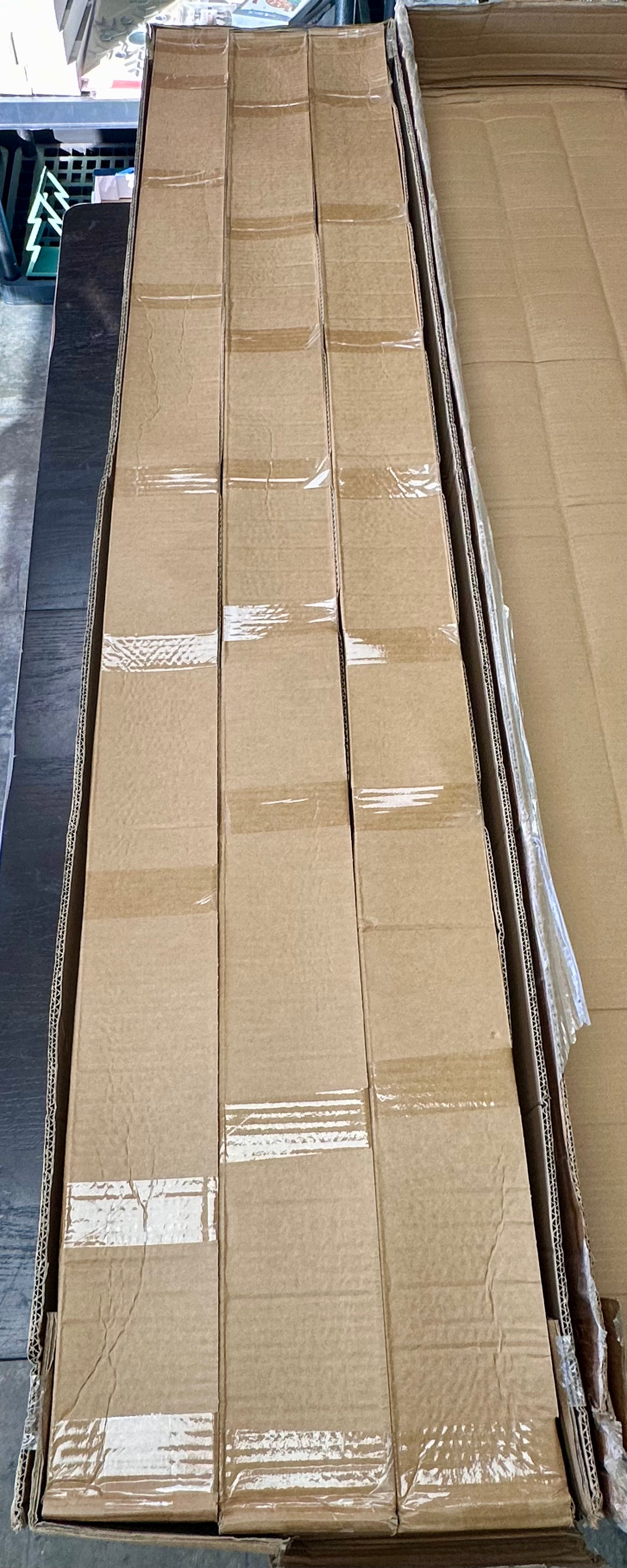 3 Pack 6FT 3-Way Aluminum Fence Post, 1.8mm Thick Walls & 10mm Base, Matte Black Wood Fence Post, Rustproof & Weather-Resistant for Outdoor Privacy Panels (G936)