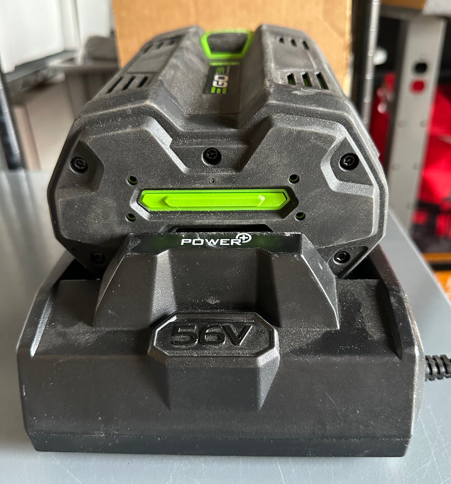 Combo Set of EGO Power Battery 56V, 4.0Ah - BA2242T and EGO POWER+ 320W Speed Charger - CH3200
