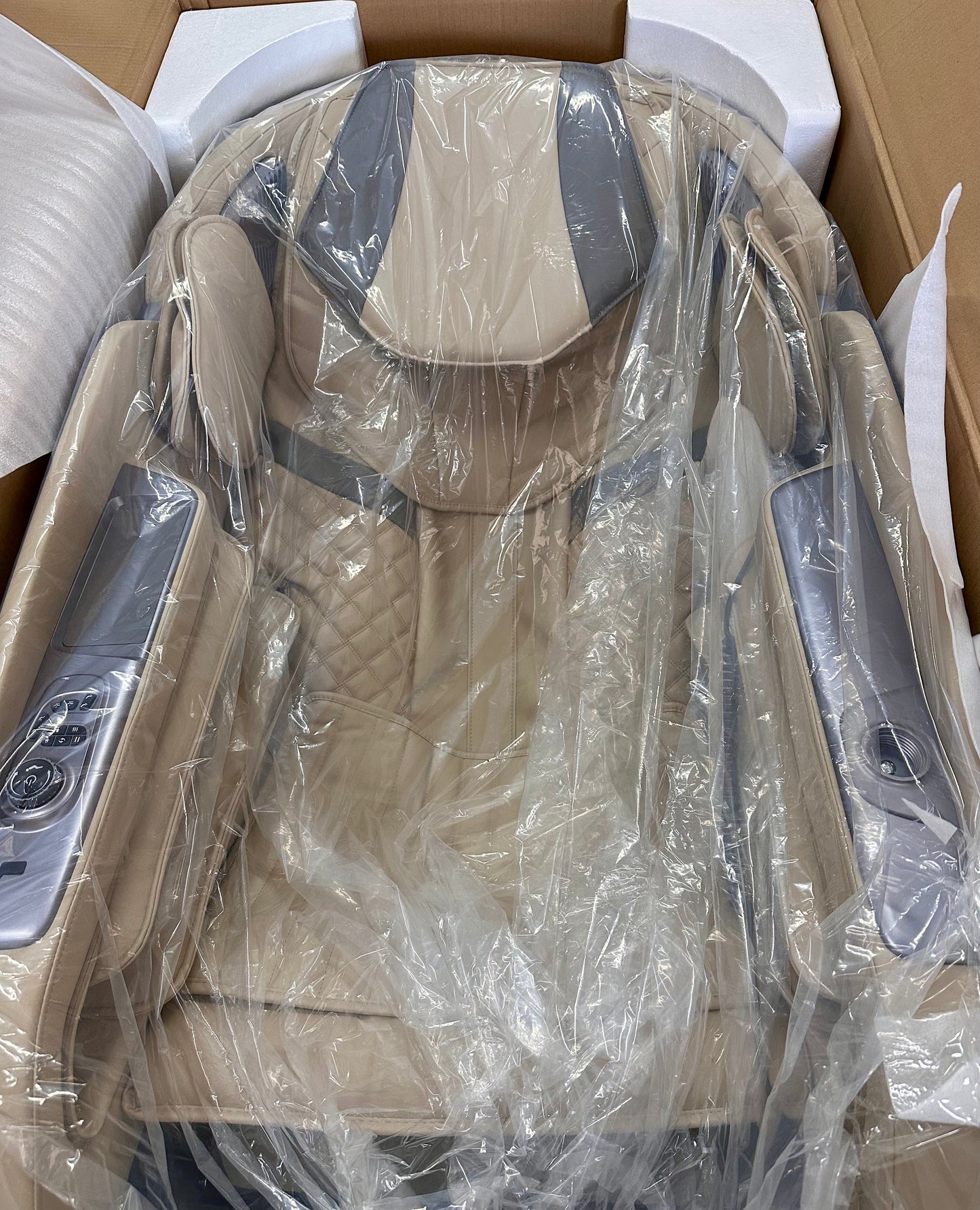 Full Body Zero Gravity Massage Chair with Body Scan, 4D Intelligent Shiatsu Strecth Massage, Back/Leg Heated with Al Voice Control, Bluetooth Speaker, Airbags, SL Track Massage, Blue (R670)