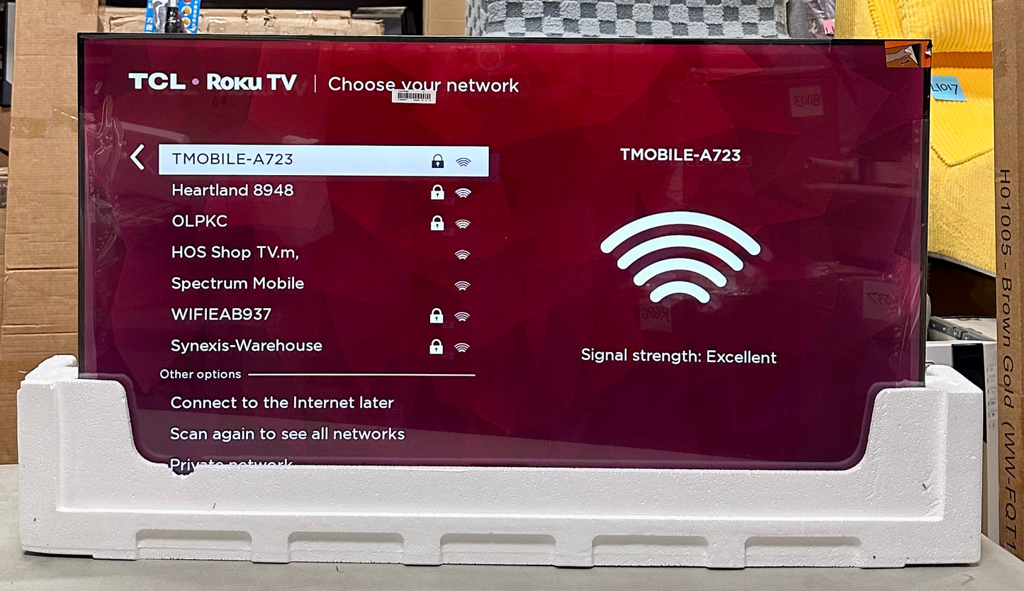 TCL 43-Inch Class S3 1080p LED Smart TV with Roku TV (43S350R, 2023 Model), Compatible with Alexa, Google Assistant, and Apple HomeKit Compatibility, Streaming FHD Television (R701)