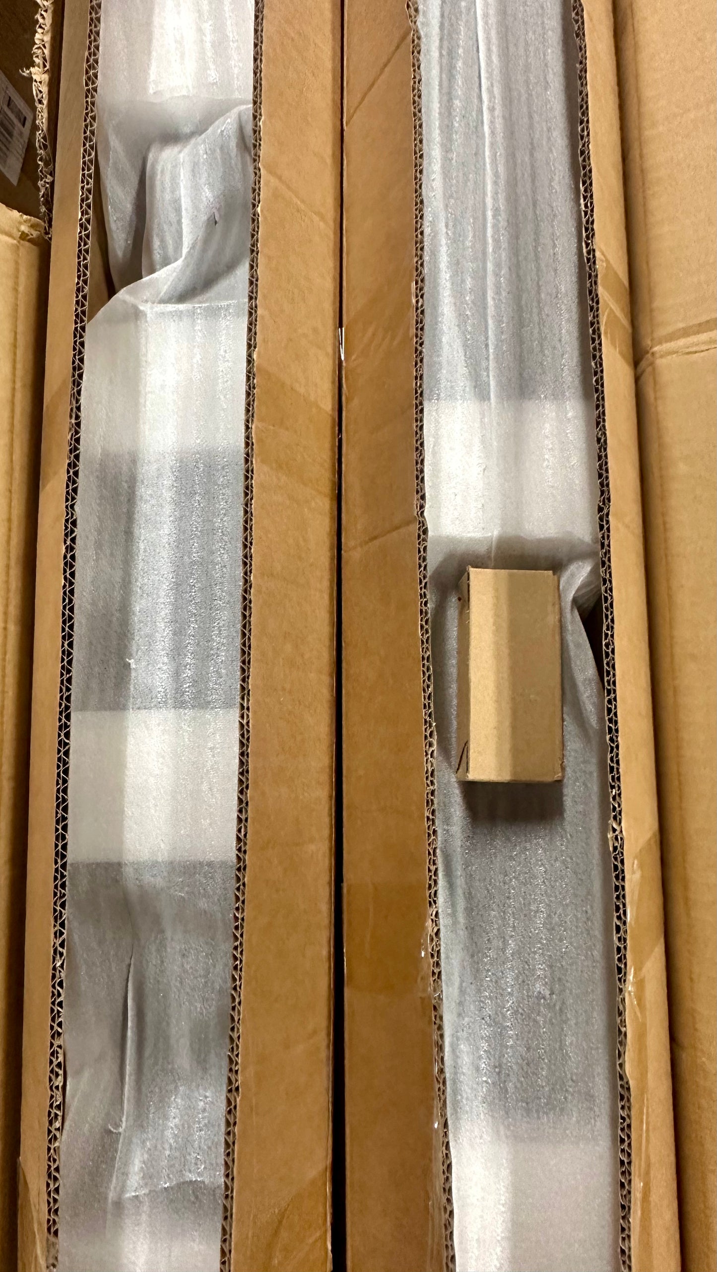 2 Line Post for 6ft Outdoor Privacy Fence Panels, Matte Black Metal Wood Fence Post, No Dig Hard Surface Mount. (2 Posts for 180 Degree) (G1086)