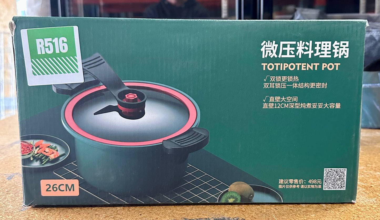 New - Micro Pressure Cooker Crock Pot, 3.5/7L Fast and Tender Soup And Meat (R516)