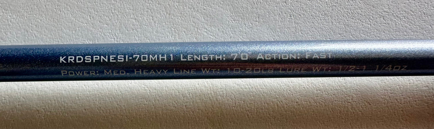 New - KastKing Estuary Inshore Saltwater Fishing Rod Featuring American Tackle Microwave Air Guides, IM7 Toray Carbon Blanks, Nano Resin Technology (W406)