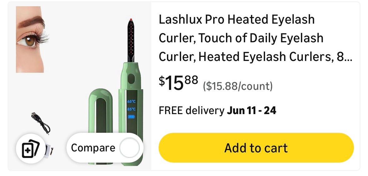 Heated Eyelash Curler