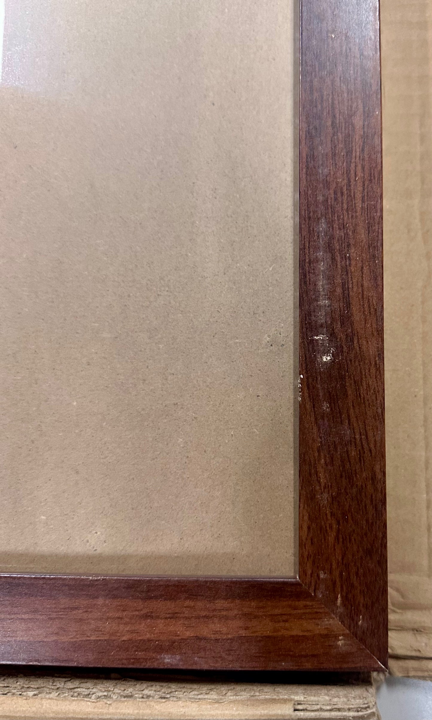 VCK 24x36 Brown Poster Frame 3 Pack, Wood Picture Frame with Exclusive Wood Grain, Wall Mounting Hanging (L1164)