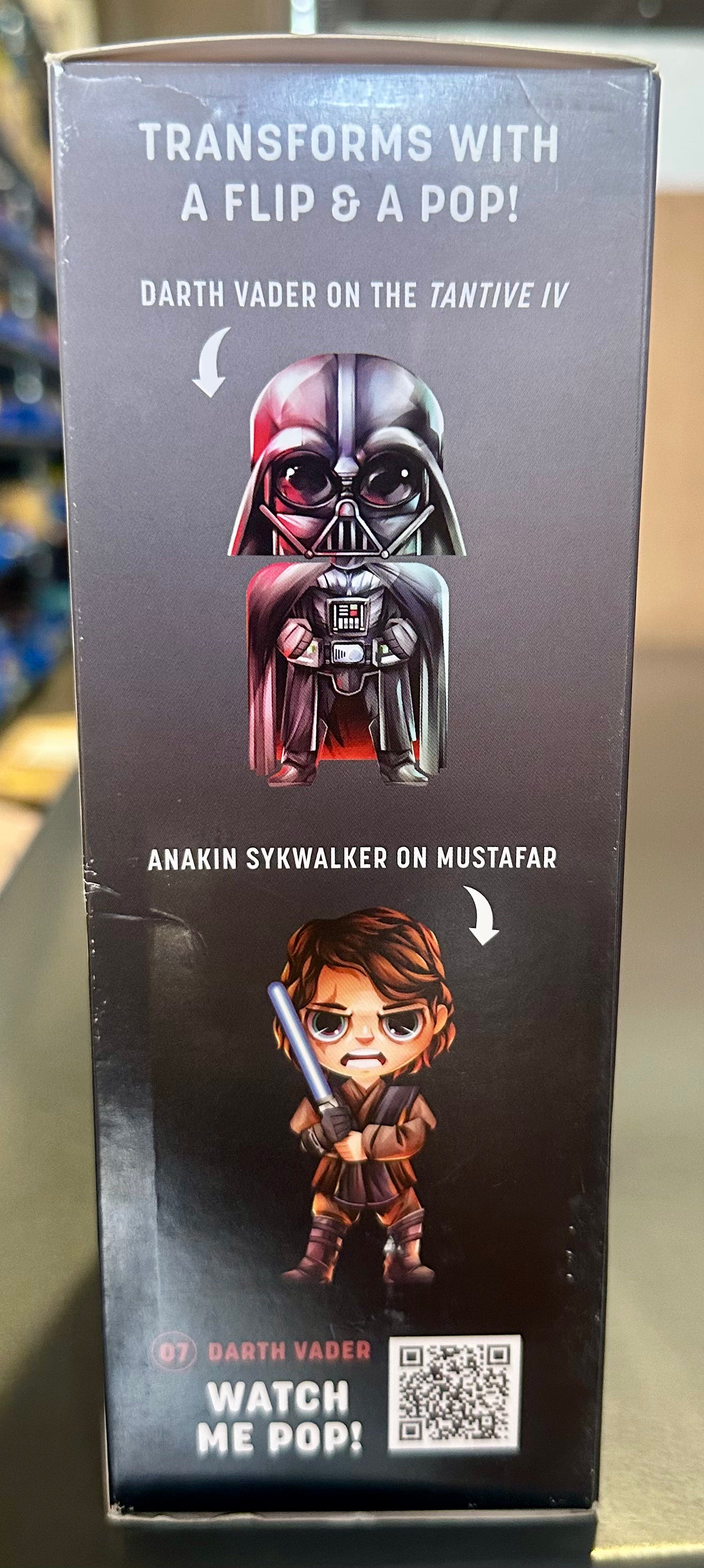 Star Wars Flip Pop: Darth Vader