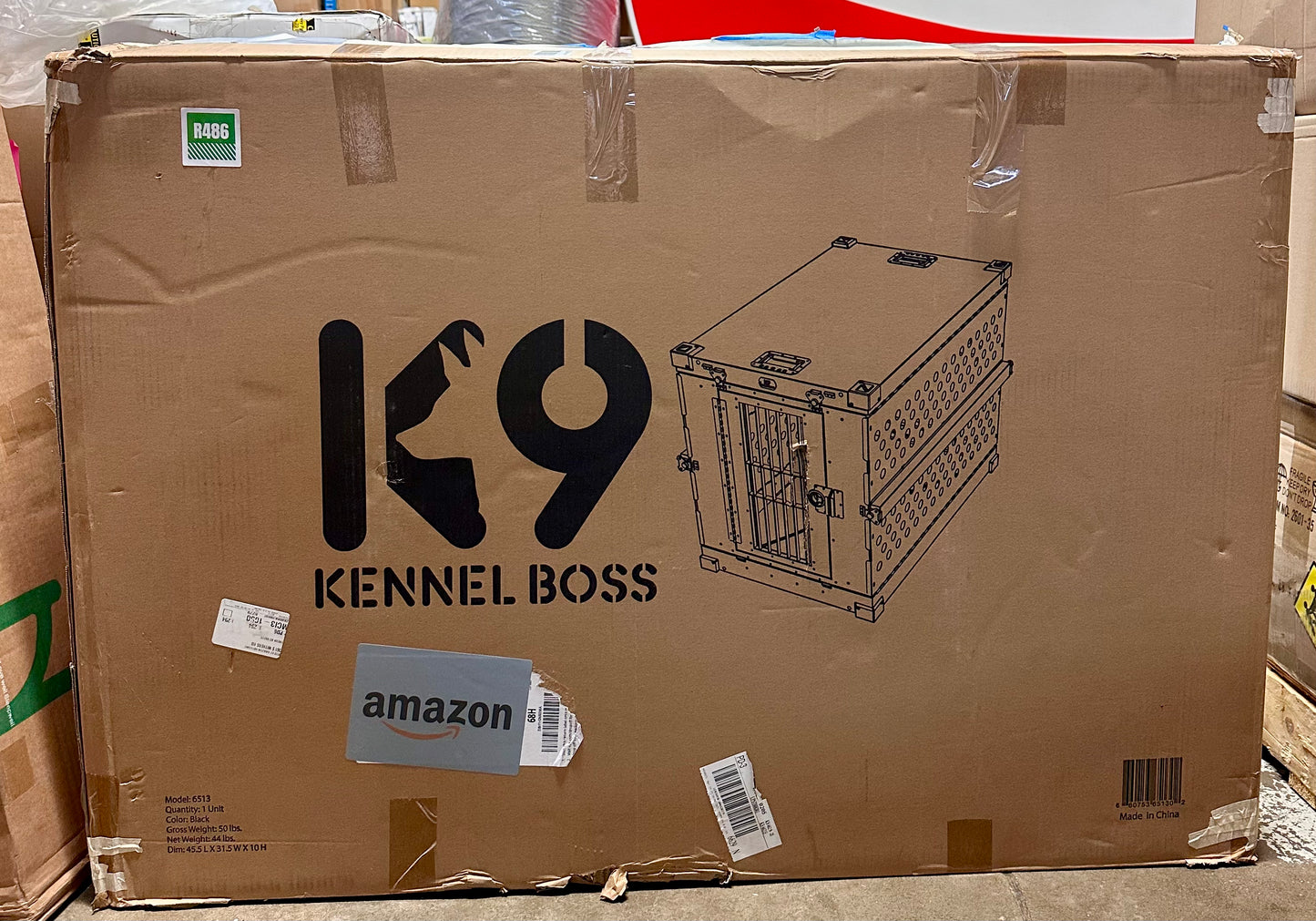 New- Kennel Boss K-9 Collapsible Heavy Duty Crate (R486)