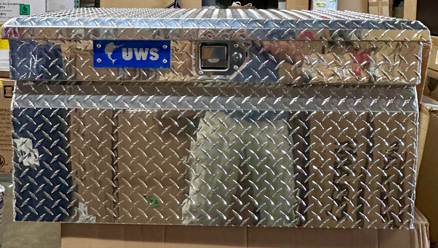 UWS Bright Aluminum 36" Utility Chest Box Model TBC-36 (G837)