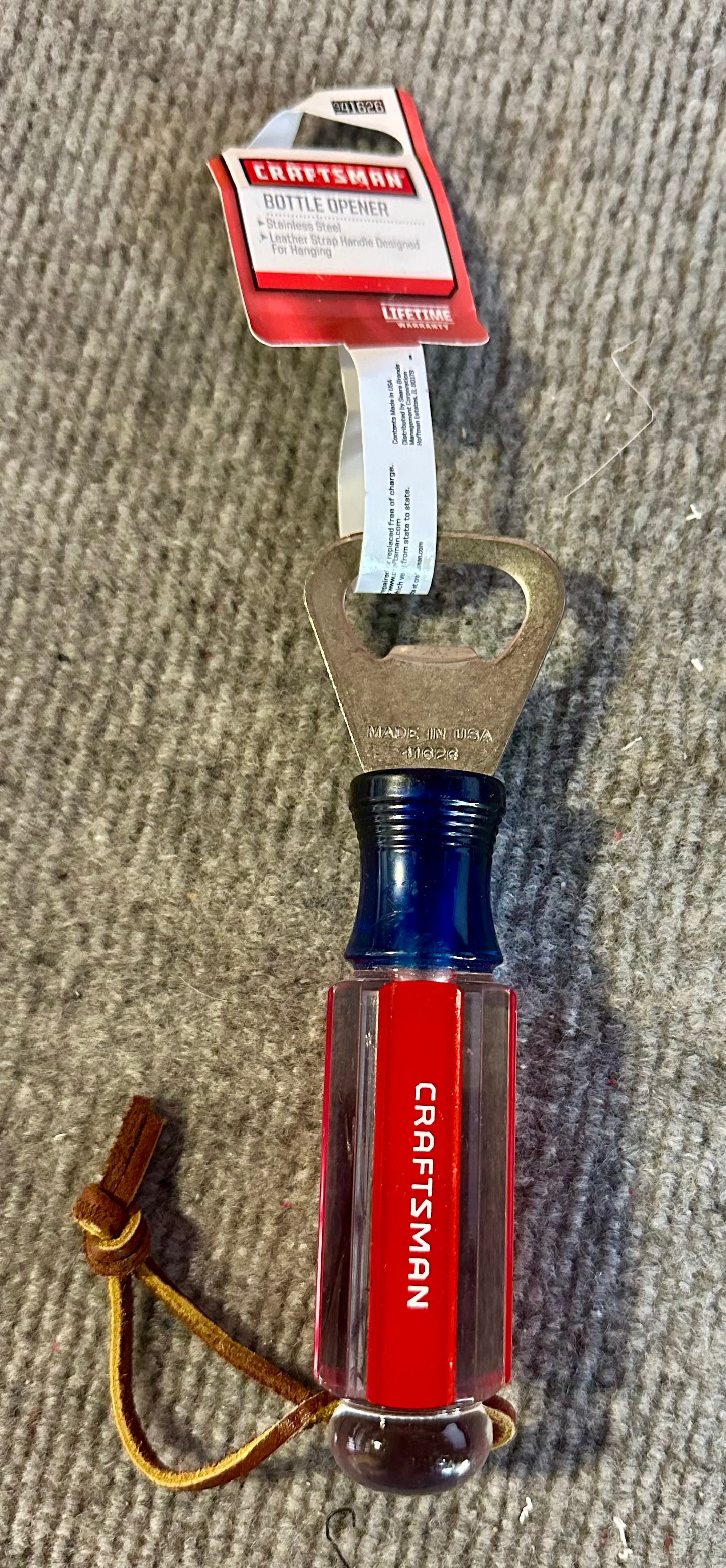 CRAFTSMAN Bottle Opener, Manual Handheld Beer Bottle Opener