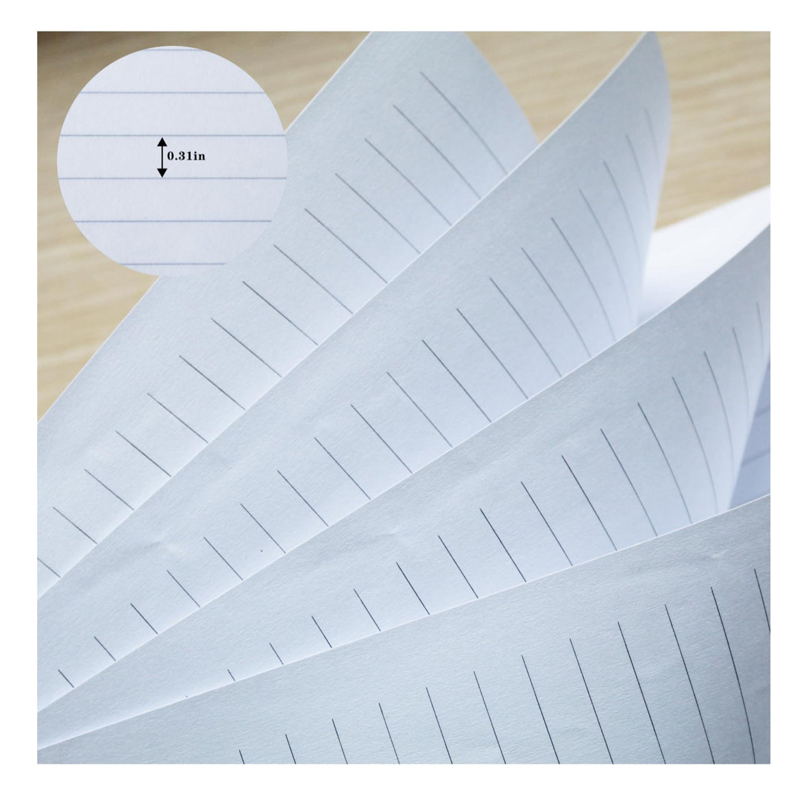 Fruity Large Planner, Lined Double Sided Pages Blank