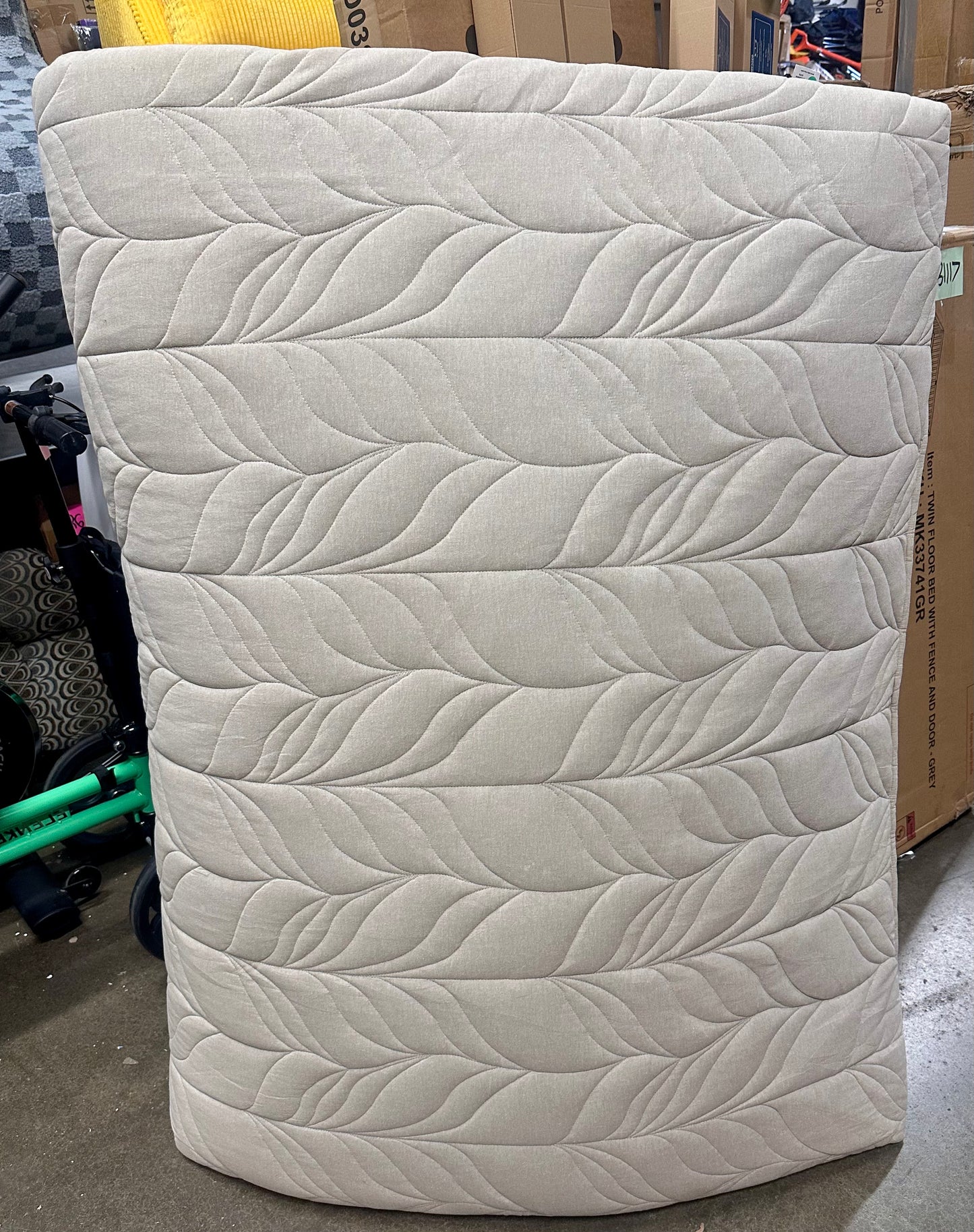 ZonLi Japanese Floor Mattress, Futon Mattress, Full Size, Thick Roll Up Tatami Mat w/ 100% Cotton Washable Cover, Portable & Foldable Floor Bed Mattress for Sleeping, Dormitory, Adult Kids, Coffee (B1121)