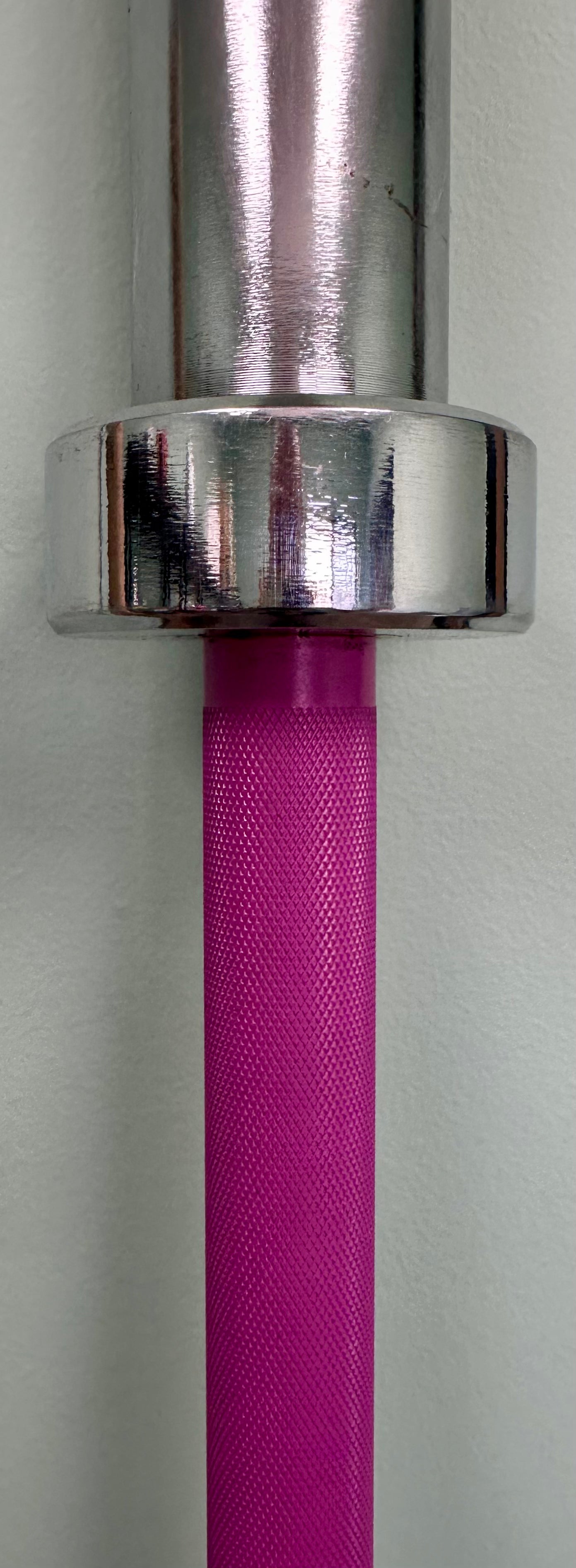 POWER GUIDANCE Chrome Olympic Barbell Bar, 2 Inch Weight Bar for lifting, Hip Thrusts, Universal Strength Training, 6’ (W618)