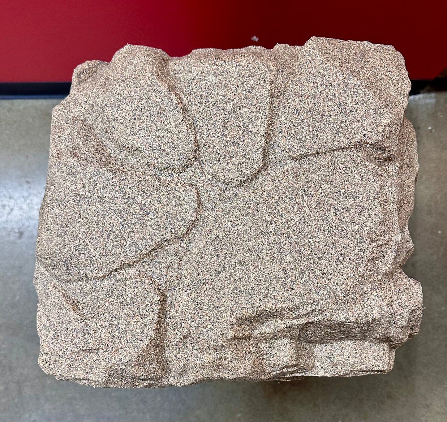 Natural Sandstone Appearance Utility Cover – Lightweight – Easy to Install Tall Monolith Landscape Rock (R594)