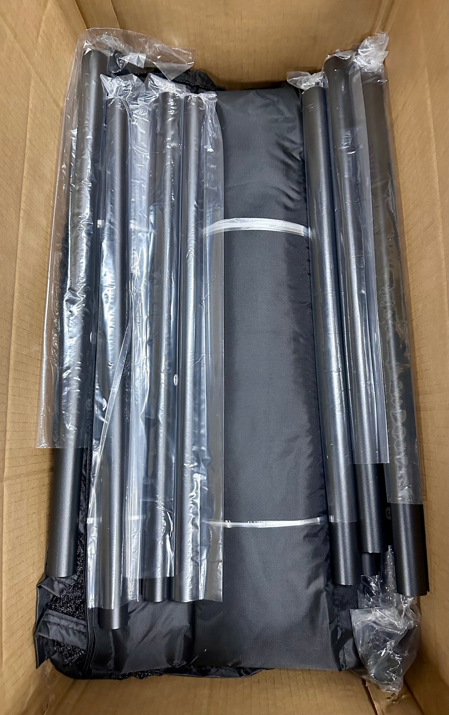 ANYTHING SPORTS Golf Simulator Enclosure with Impact Netting and All Poles (W517)