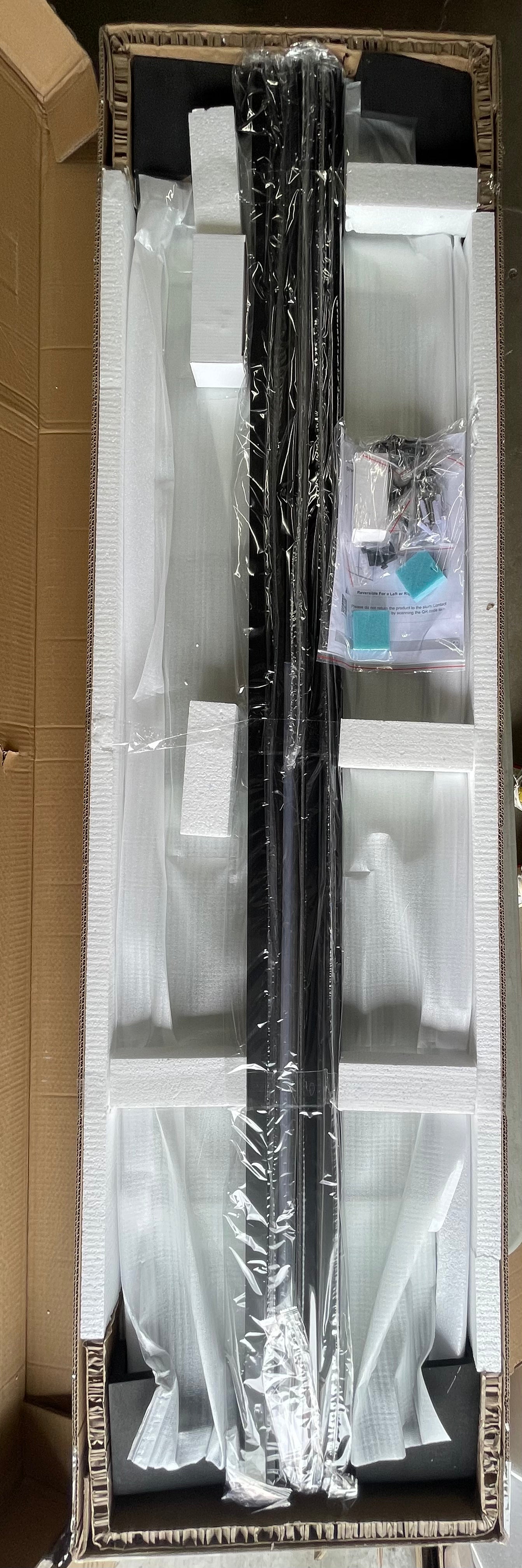 New - Bifold Shower Door 36" x 72" (B884)