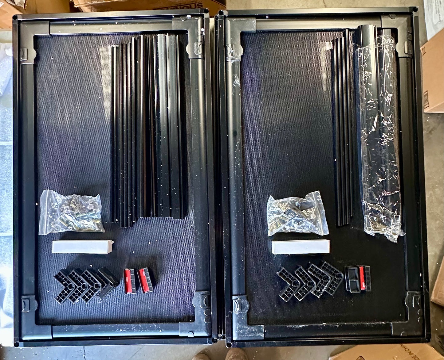 REPTIZOO 84 Gallon Large Reptile Terrarium Extra-Long 60" x 18" x 18" Spliceable Glass Reptile Tank, Double Top Cover Enclosure Habitats (R694)