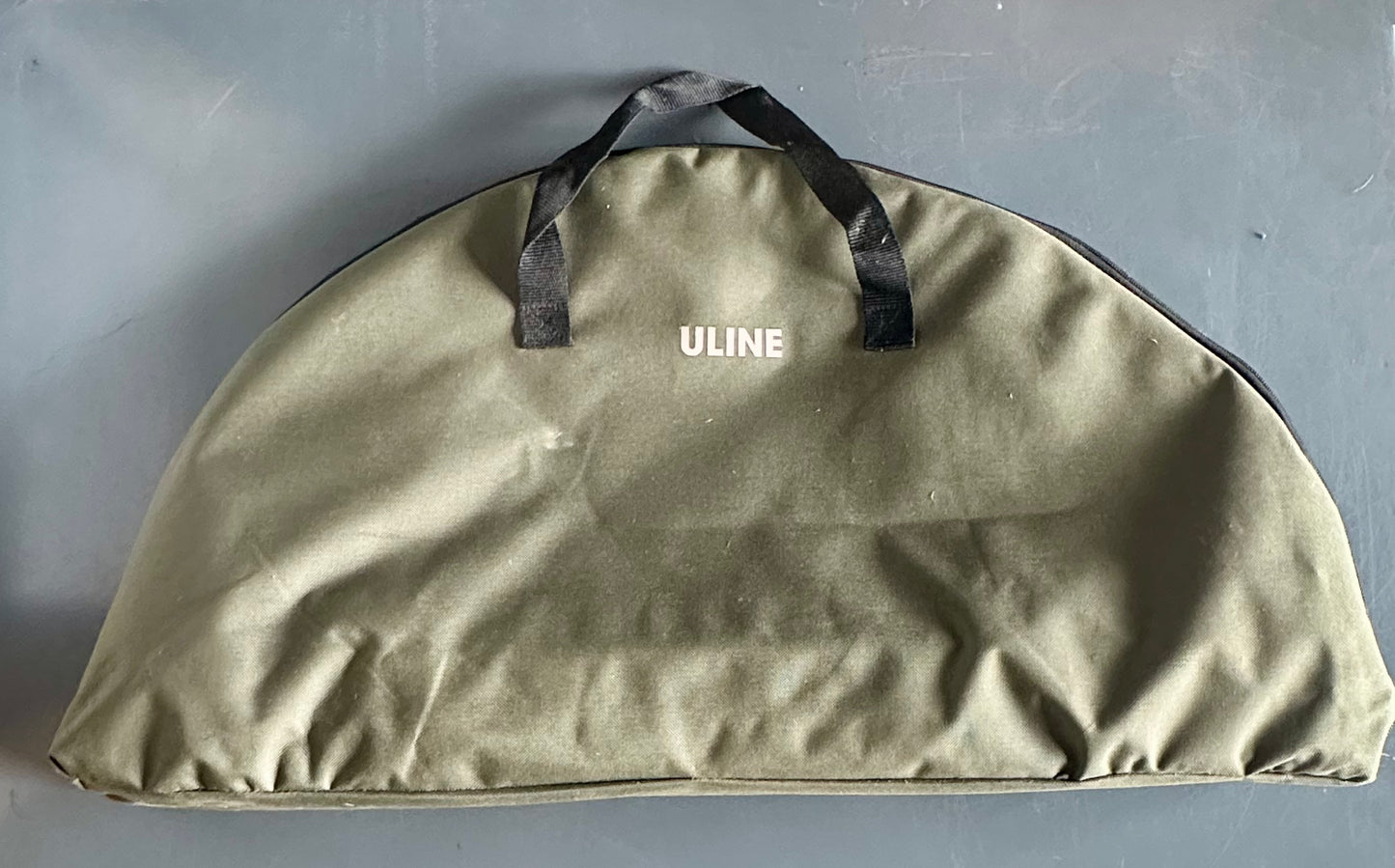 ULINE Folding Camp Table with Built In Cup Holders, 30”x40”x24”