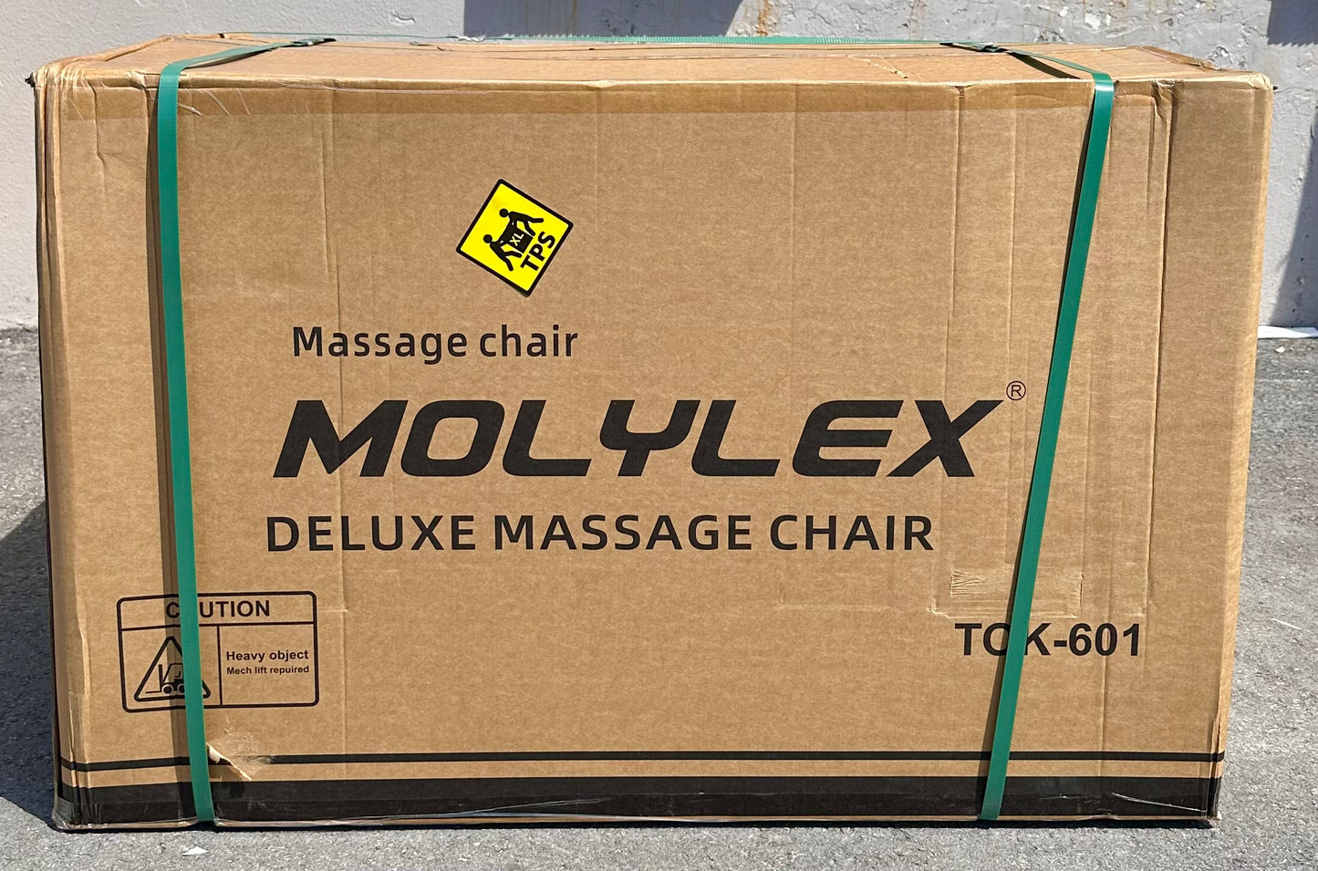 Molylex Small Massage Chair with Zero Gravity, Full Body Massage Chair with Heating (Black) (L956)