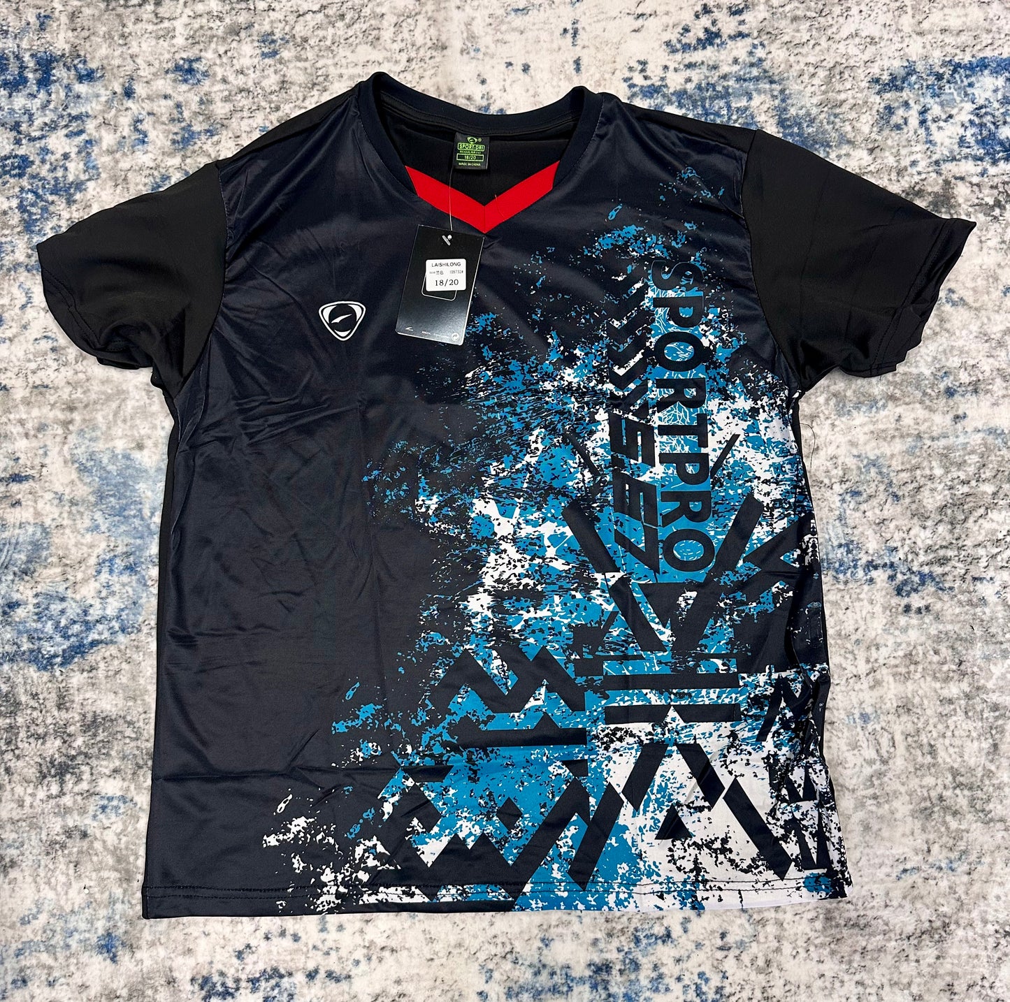Boy's Active Sport Short Sleeve Breathable T-Shirt Tee Top (Size 18-20)