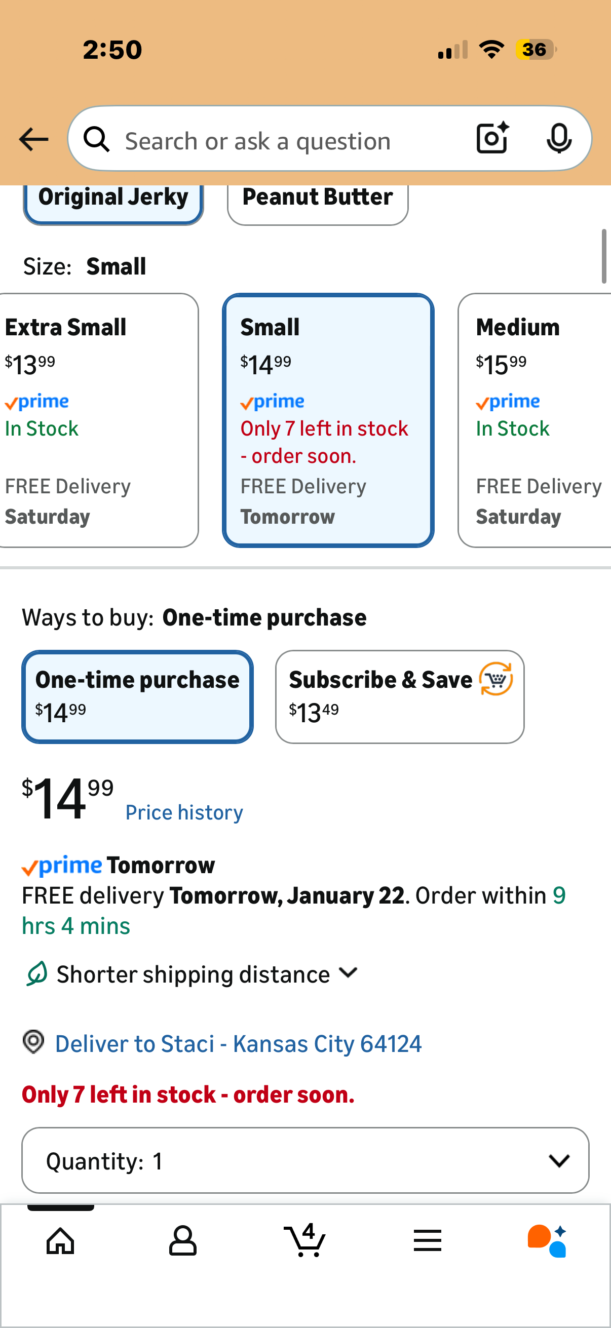 Sporn Marrow Dog Chew Bones for Aggressive Chewers, Jerky Flavor Dog Chew Toys for Small Dogs, Strong Nylon Chew Toy, Gluten-Free & Non-Toxic, Small