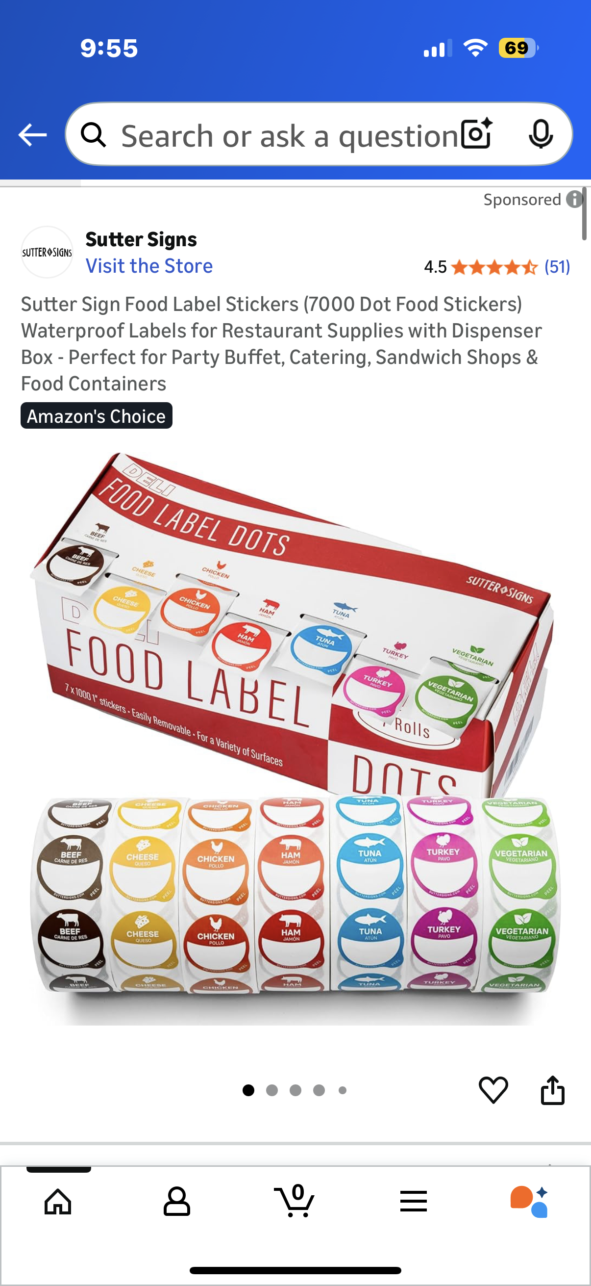 Writable Surface Food Labels