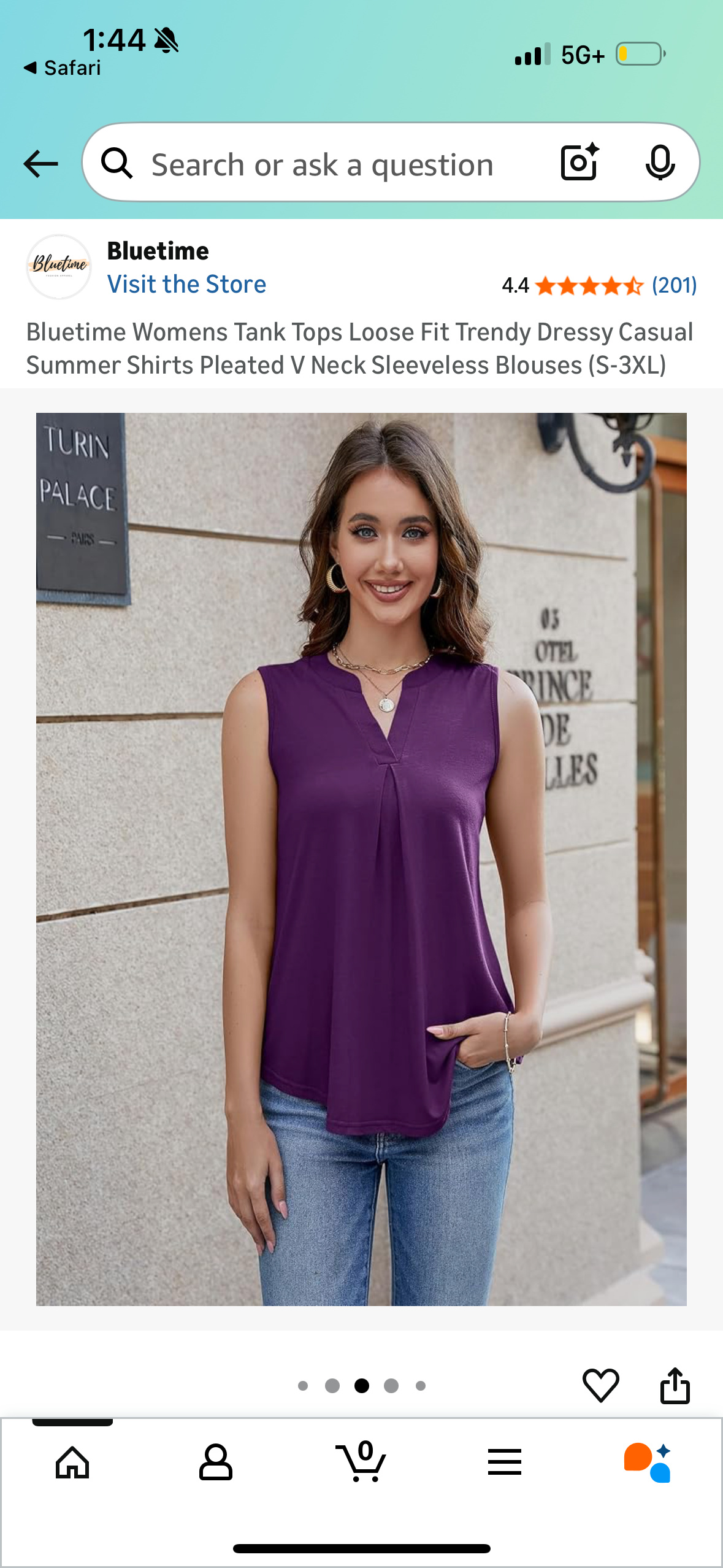 Womens Loose Fit Tank Top, Red (Size Small & Medium)