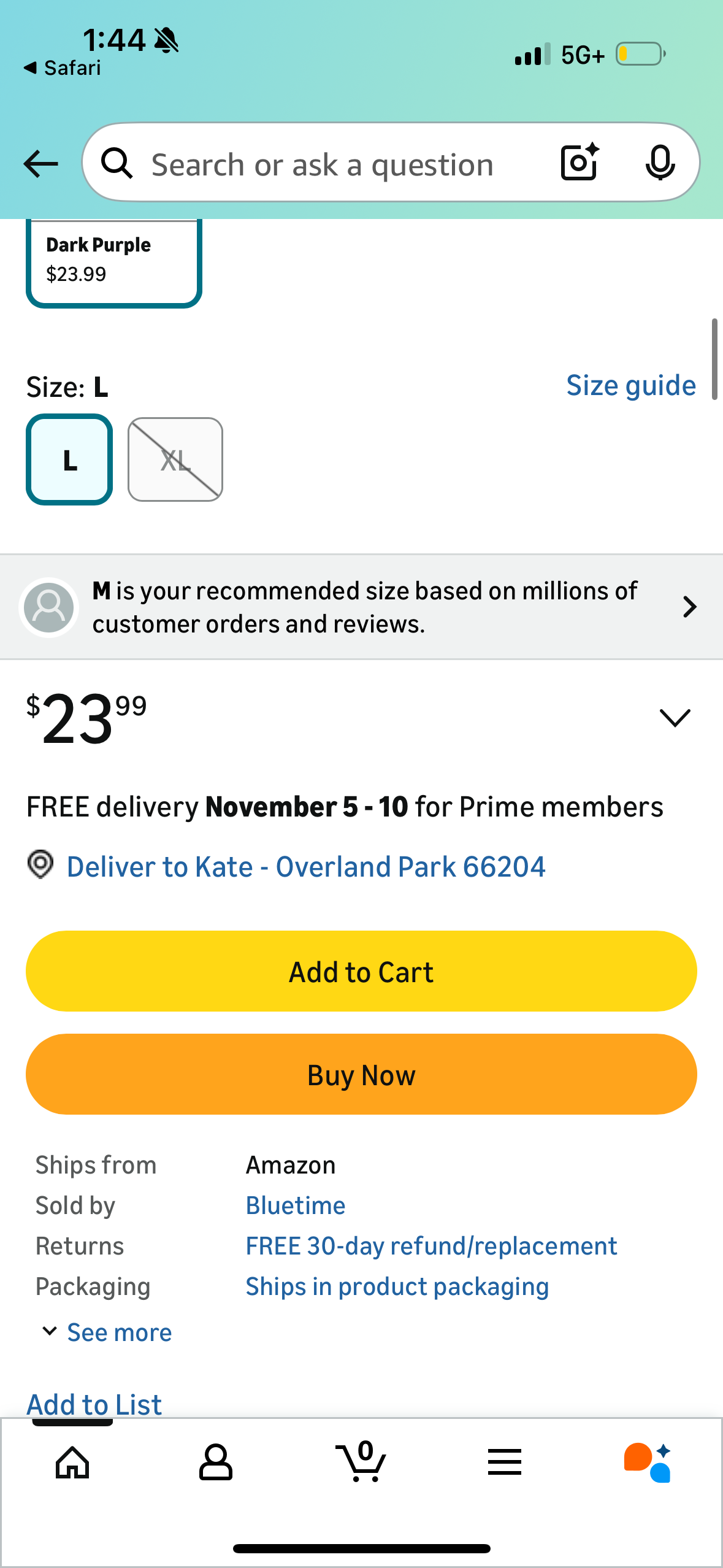 Womens Loose Fit Tank Top, Red (Size Small & Medium)