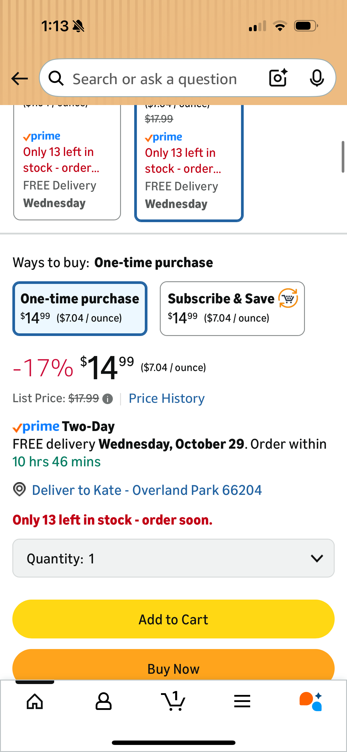 100% Grass Fed Beef Tallow for Skin Care Face & Body | Whipped Moisturizer for Skin | with Organic Beeswax & Organic Honey Balm | All Natural Formula, 2.13oz (2.13 Ounce, Orange)