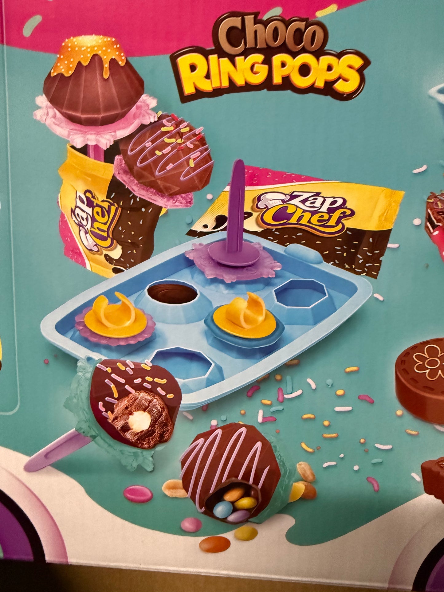 Zap Chef Choco Ring Pops
