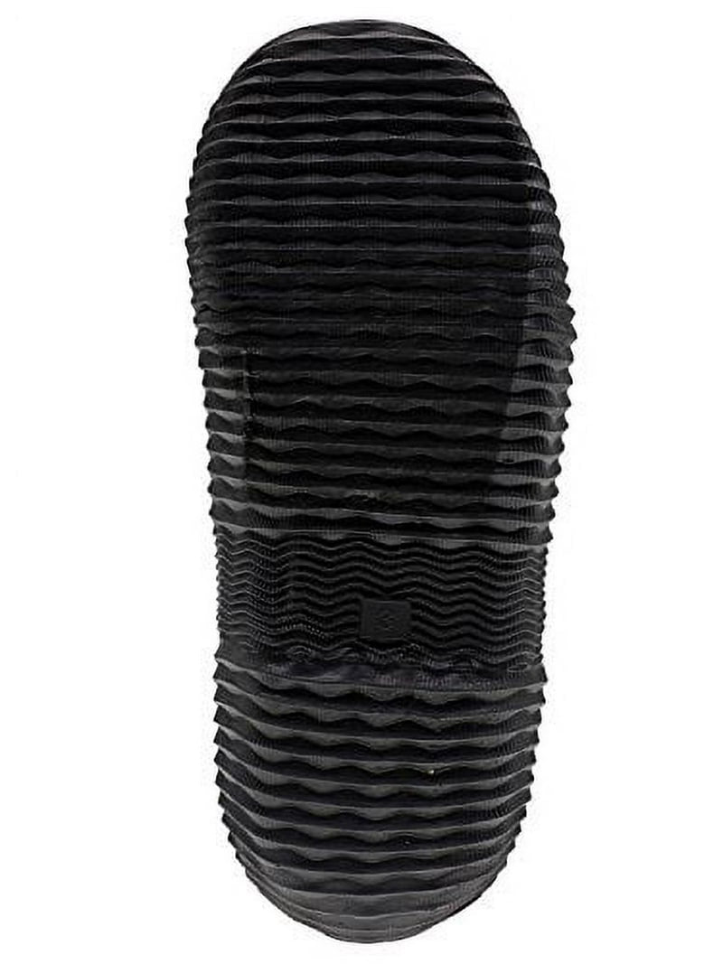 ArcticShield Kids Waterproof Durable Rubber Neoprene Outdoor Boots, Black (Size 6)