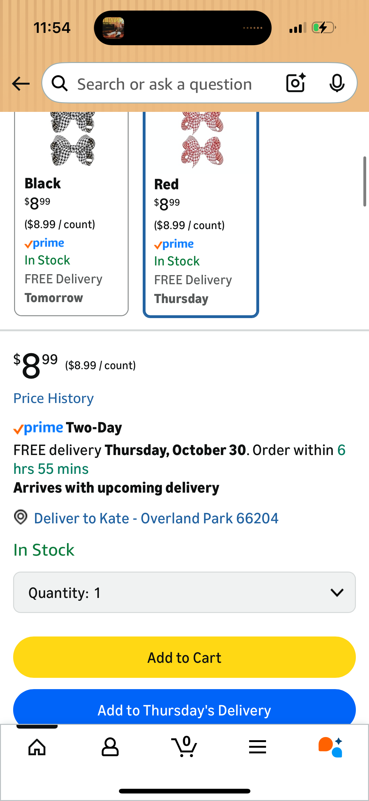 Red Hair Bow Clips for Women Elegant Plaid Bows Red Big Bows Houndstooth Hair Barrettes for Girls Christmas Valentine Winter Hair Decoration Xmas Party Hair Accessories for Hair Styling 2Pcs