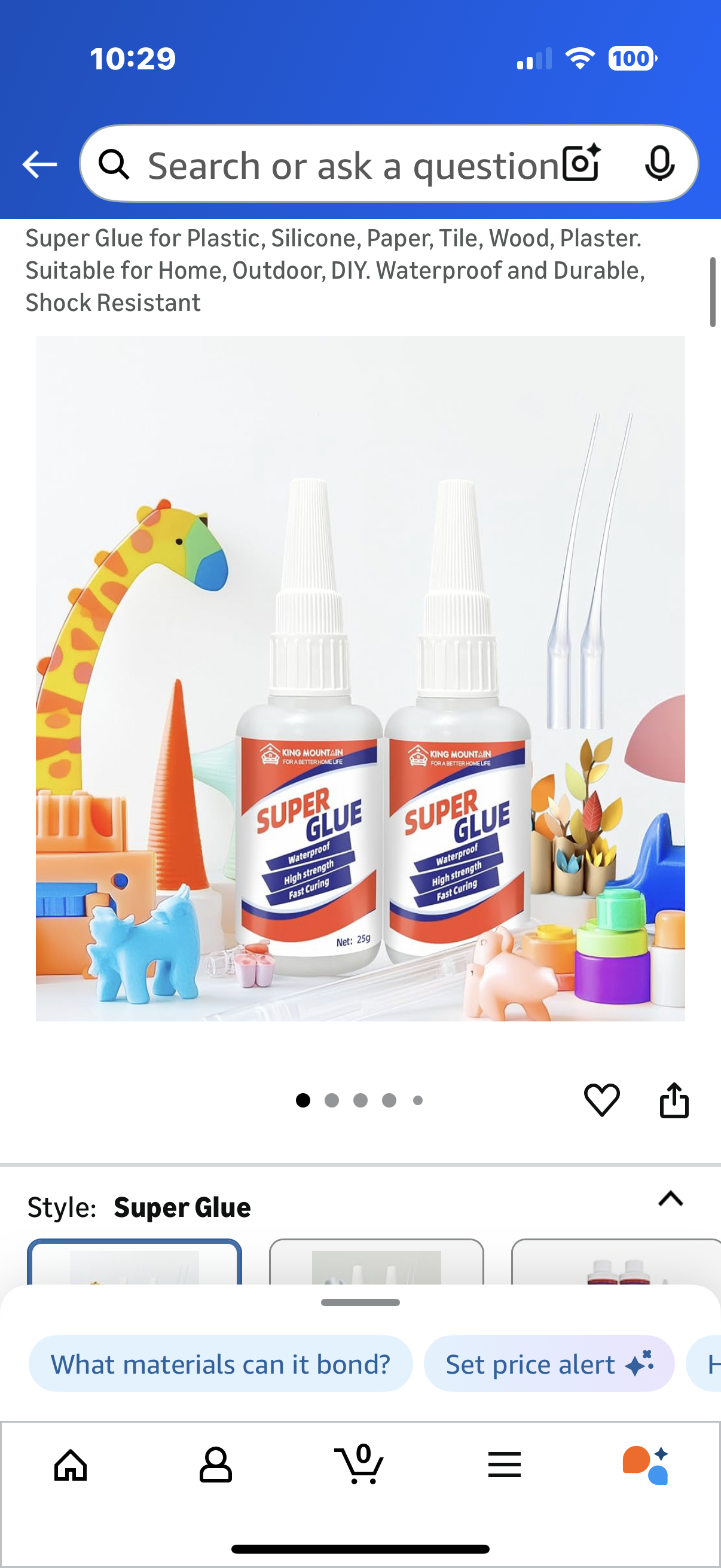 Bundle Sale - Super Glue and Wood Glue