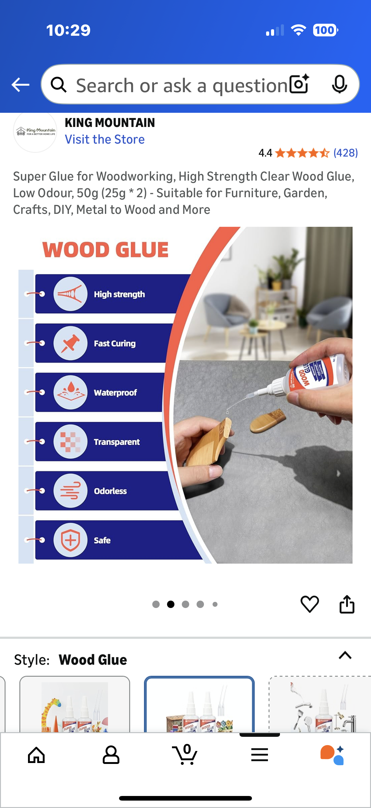 Bundle Sale - Super Glue and Wood Glue