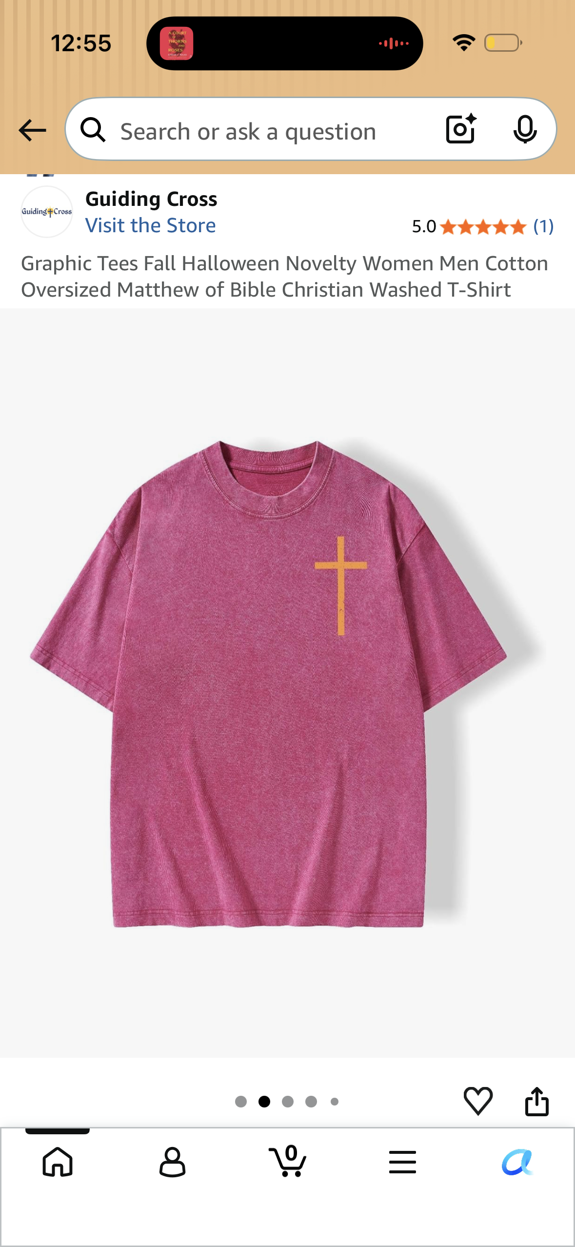 Graphic Tees Fall Halloween Novelty Women Men Cotton Oversized Matthew of Bible Christian Washed T-Shirt (Size X-Large)