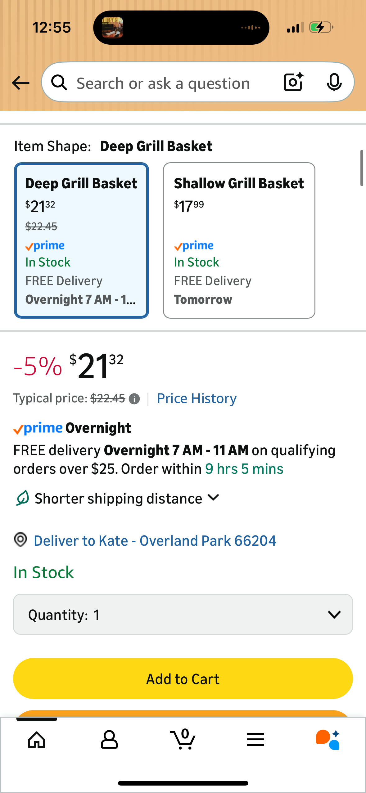 Grill Basket - Grill Baskets for Outdoor Grill, Stainless Steel Large Grilling Basket w Removable Handle, Portable Fish Grilling Rack for Grill Ideal Meat Fish Vegetables Grilling Accessories