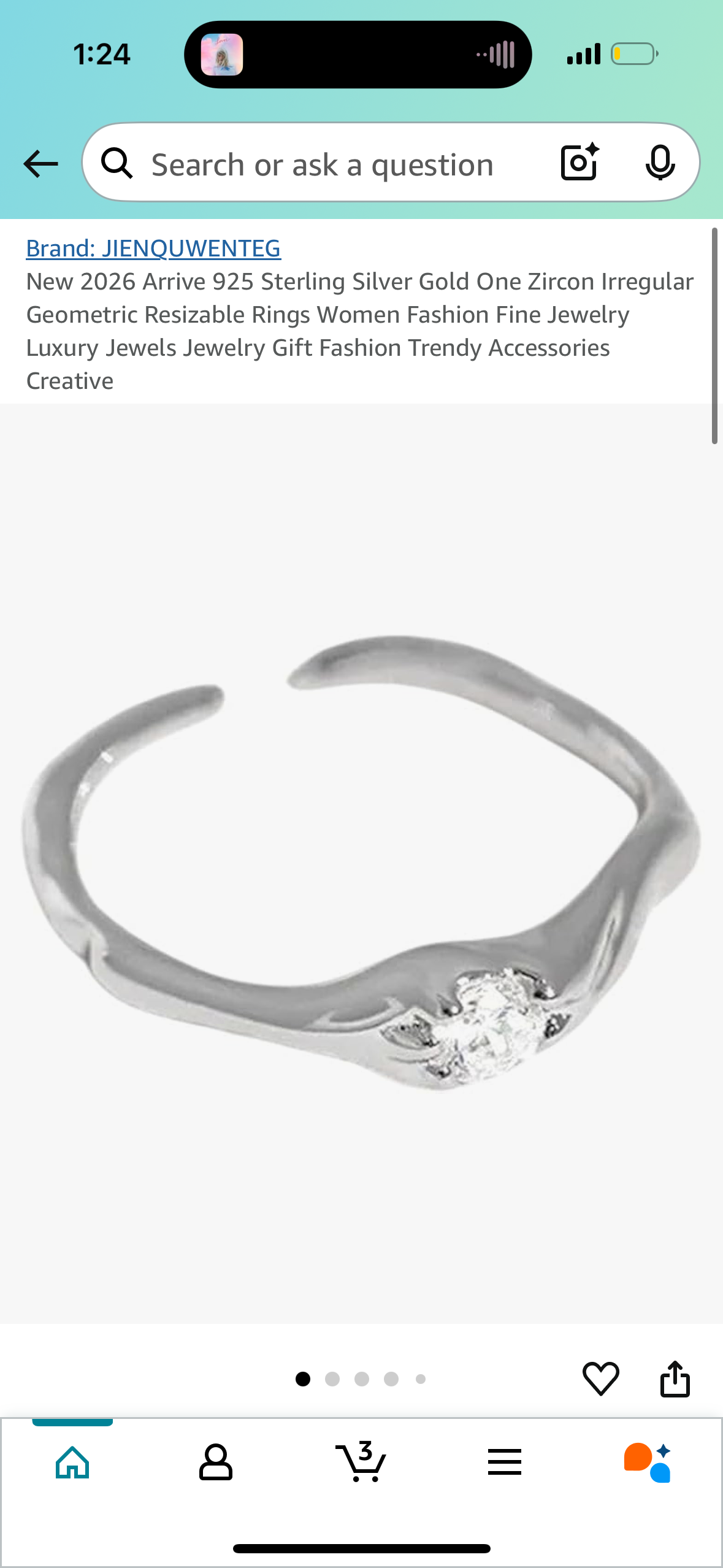 925 Sterling Silver Resizable Rings