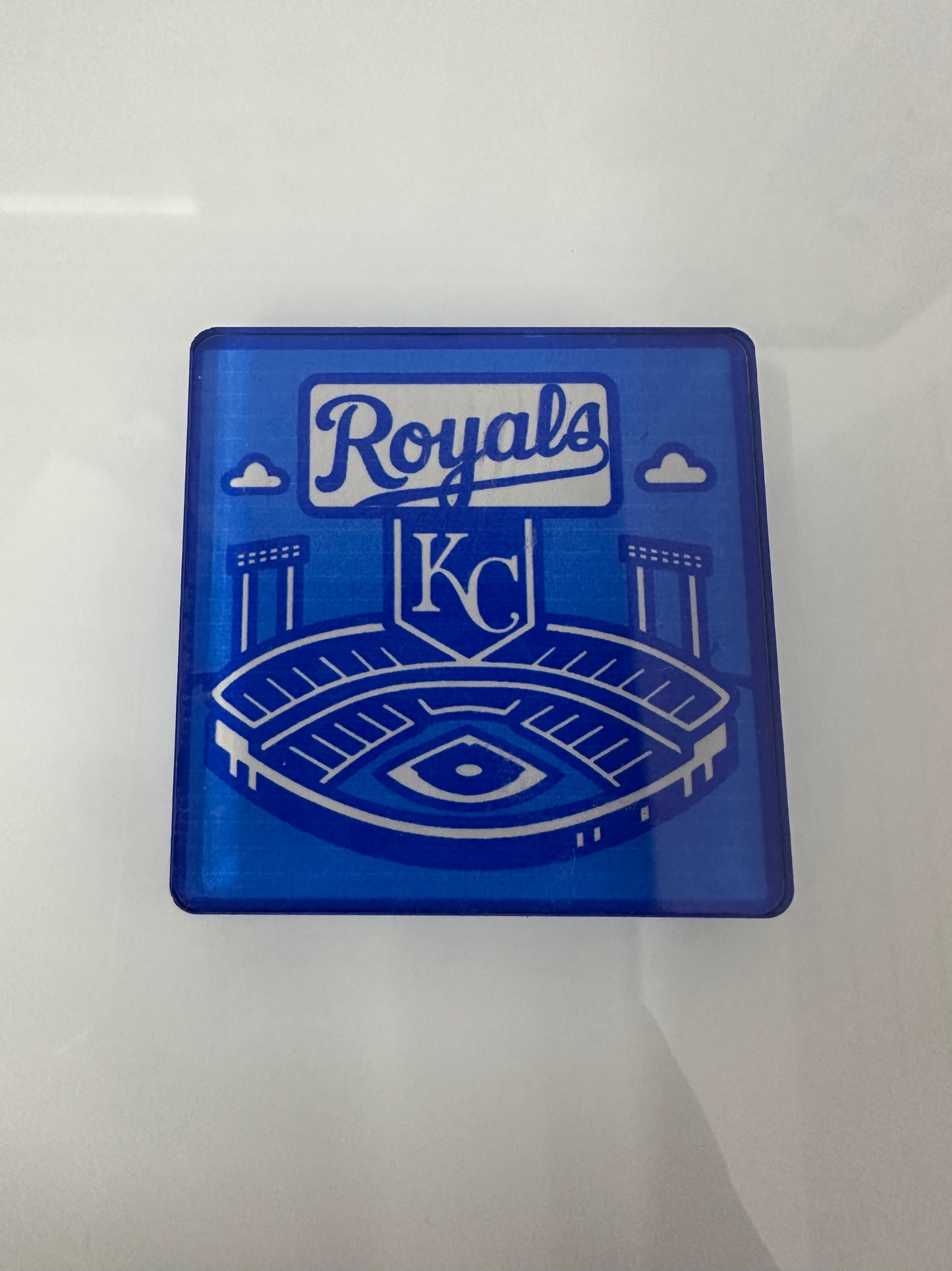 Royals KC Acrylic Car Air Freshener Vent Clip Aromatherapy Diffuser, Personalized Car Fragrance