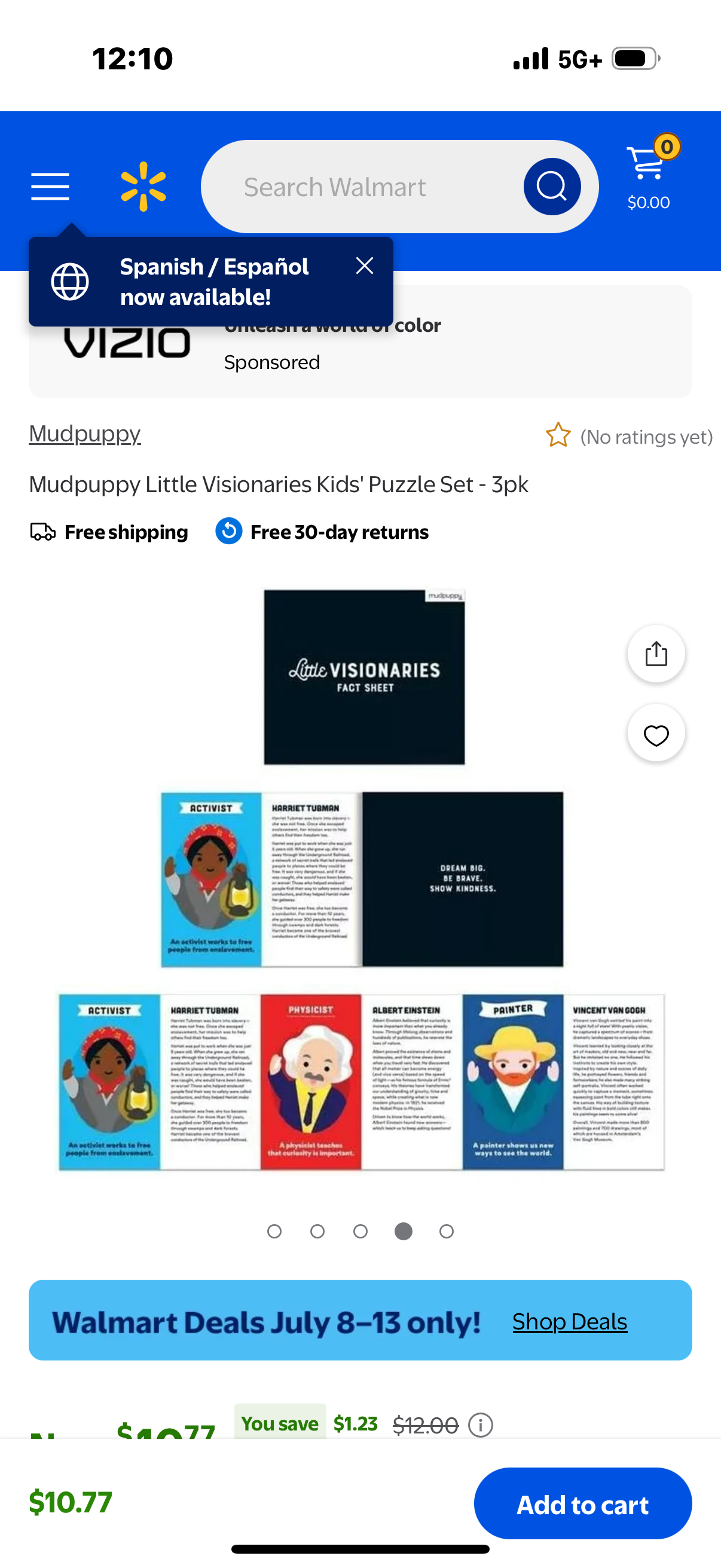 Mudpuppy Little Visionaries Kids' Puzzle Set - 3pk