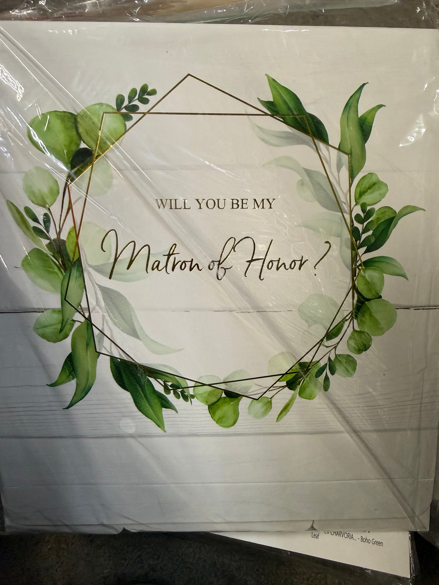 Bridesmaid Proposal Box Set of 7 I 5 Green Will You Be My Bridesmaid Boxes, 1 Will you Be My Maid of Honor & 1 x Will you be my Matron of Honor Gifts Box I Bridesmaid Gift Boxes for Proposal Gifts